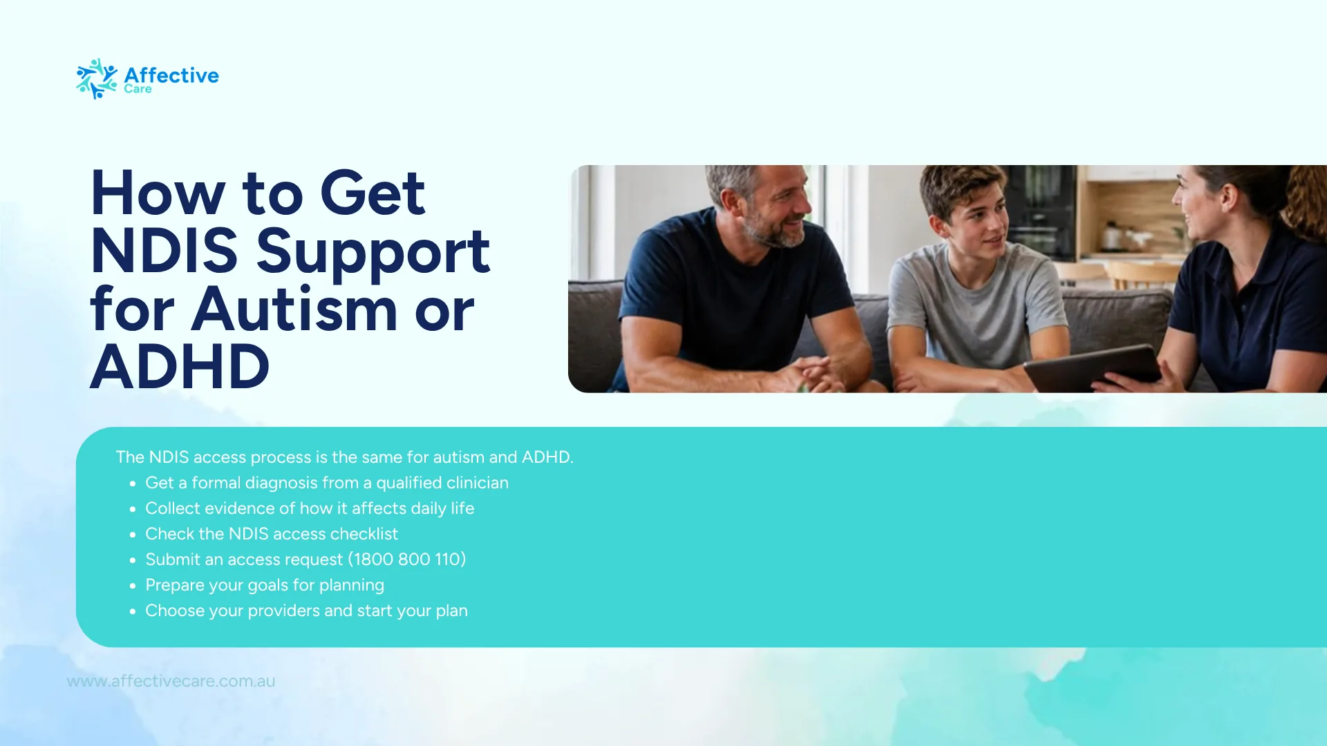 How to get NDIS support for autism or ADHD: get a diagnosis, collect evidence, check eligibility, apply, plan and choose providers