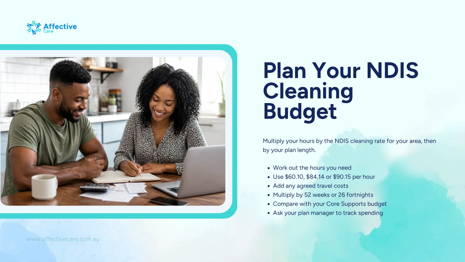 How to plan your NDIS cleaning budget using the 2026–27 hourly cleaning rate