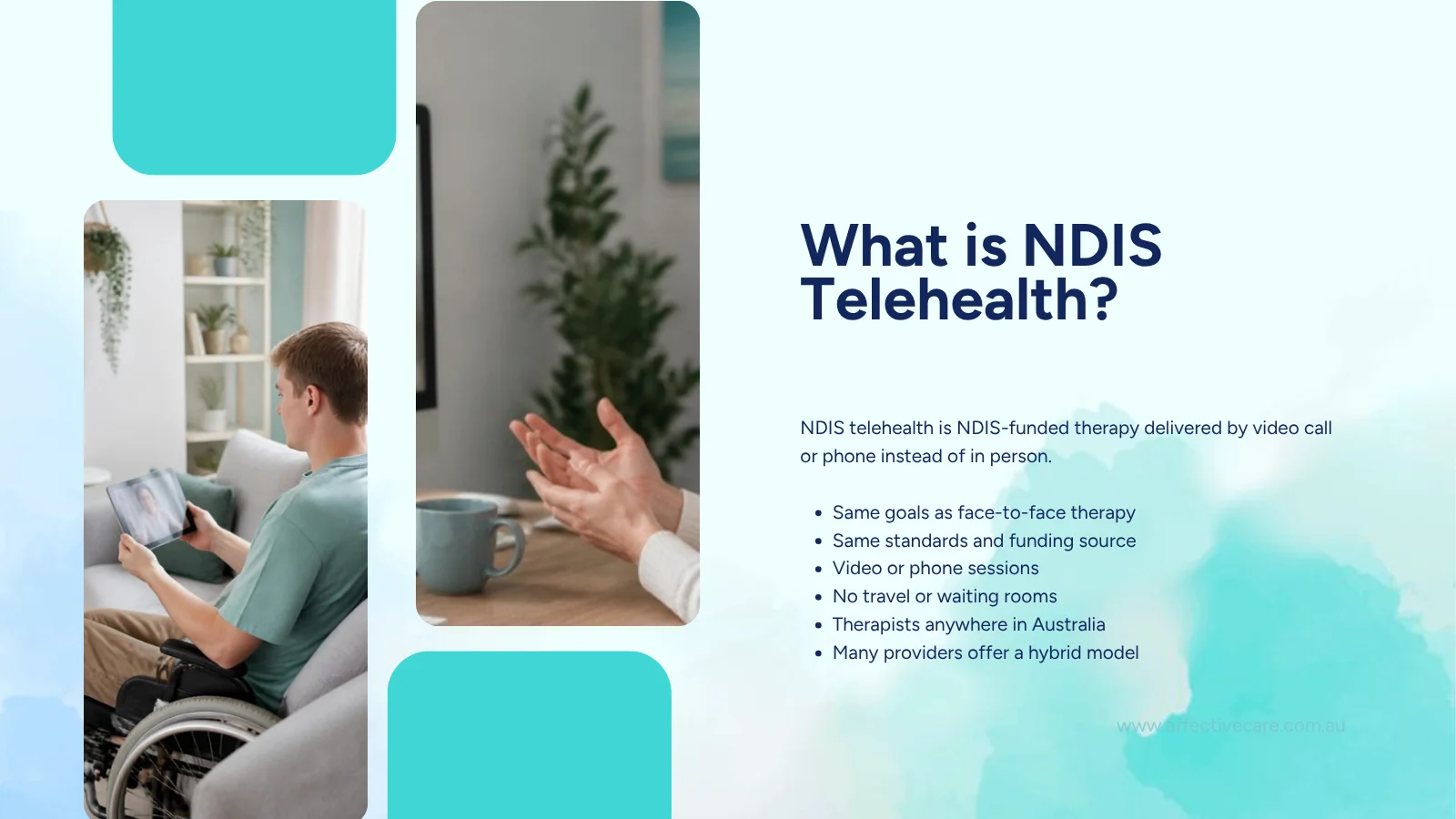 What is NDIS telehealth: NDIS-funded therapy by video call or phone instead of in person