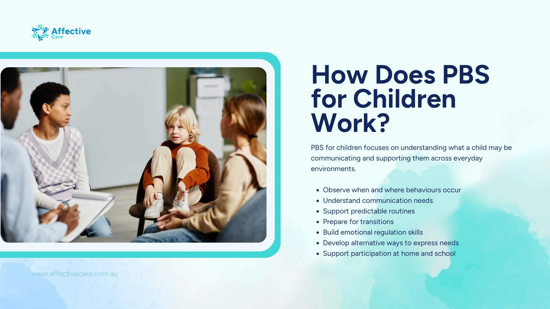 How does PBS for children work