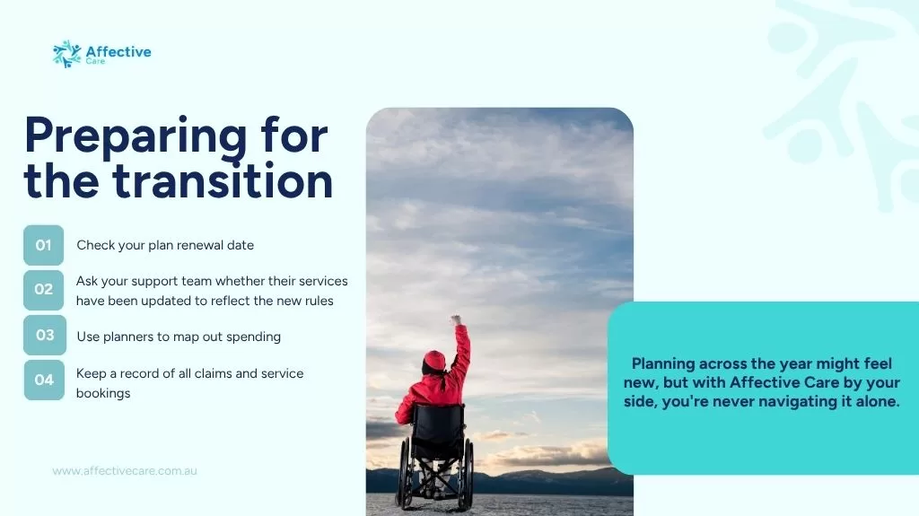 Preparing for the Transition | NDIS Latest updates 2025