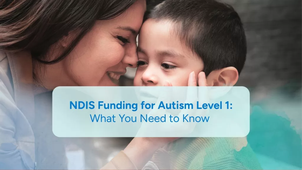 ndis funding for autism level 1