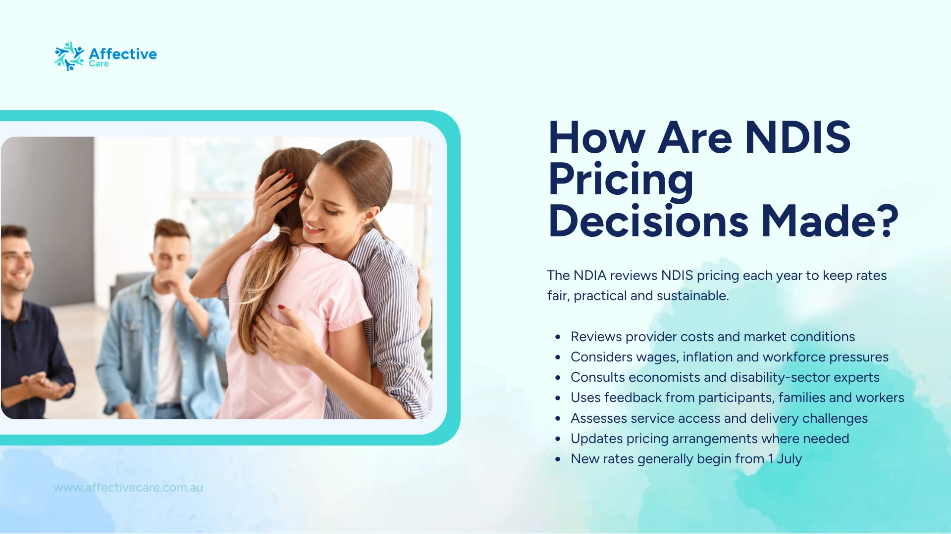 How are NDIS Pricing decisions made