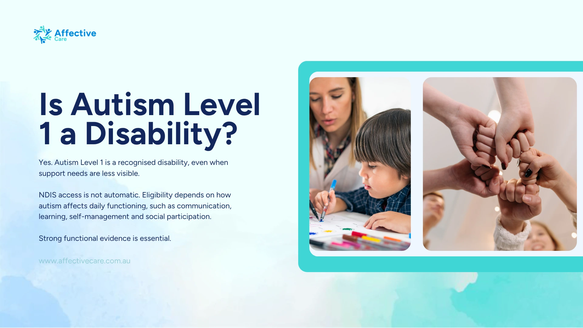 Is Autism Disability