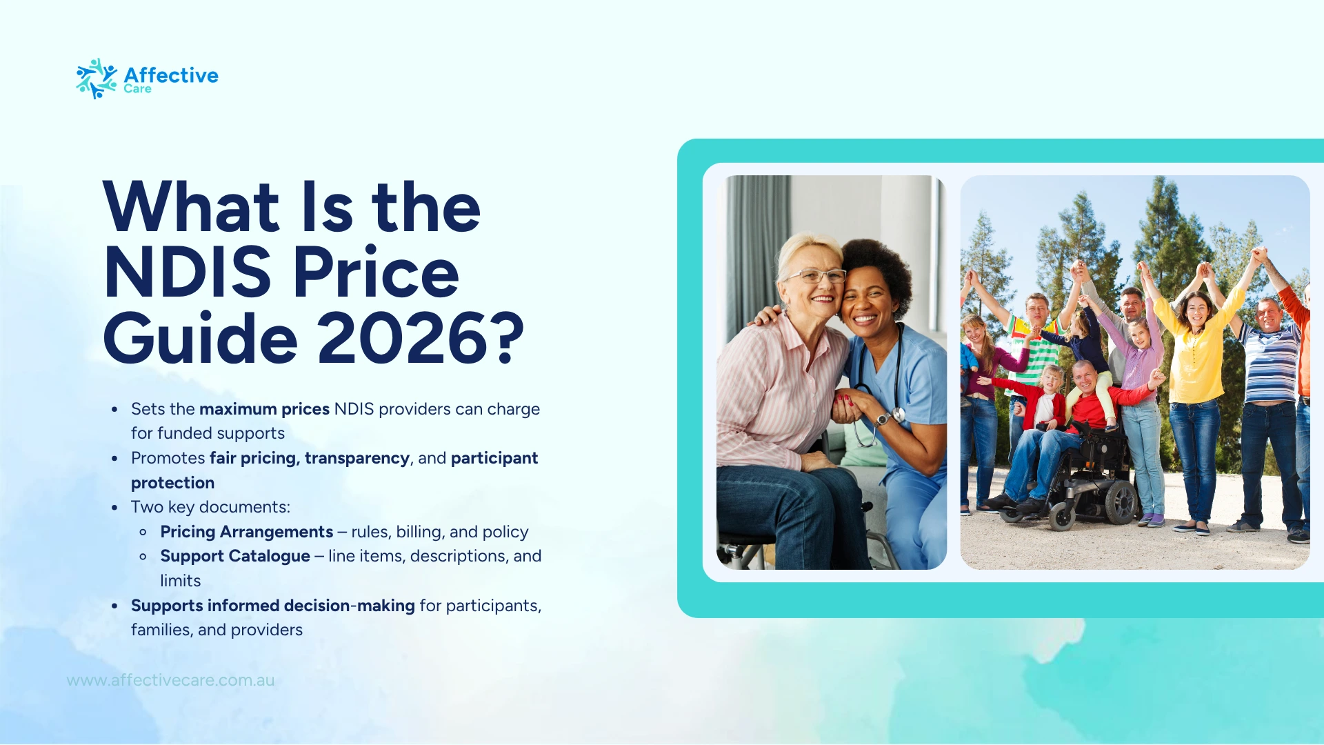 What is the NDIS Price guide 2026