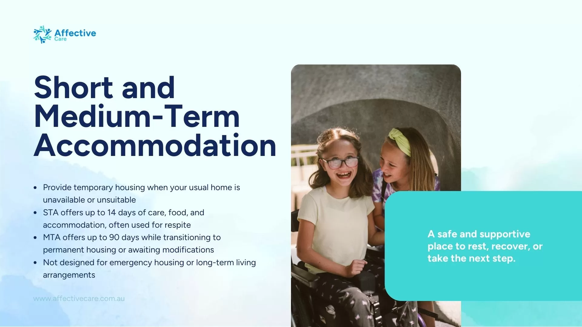 Short and Medium-Term Accommodation 