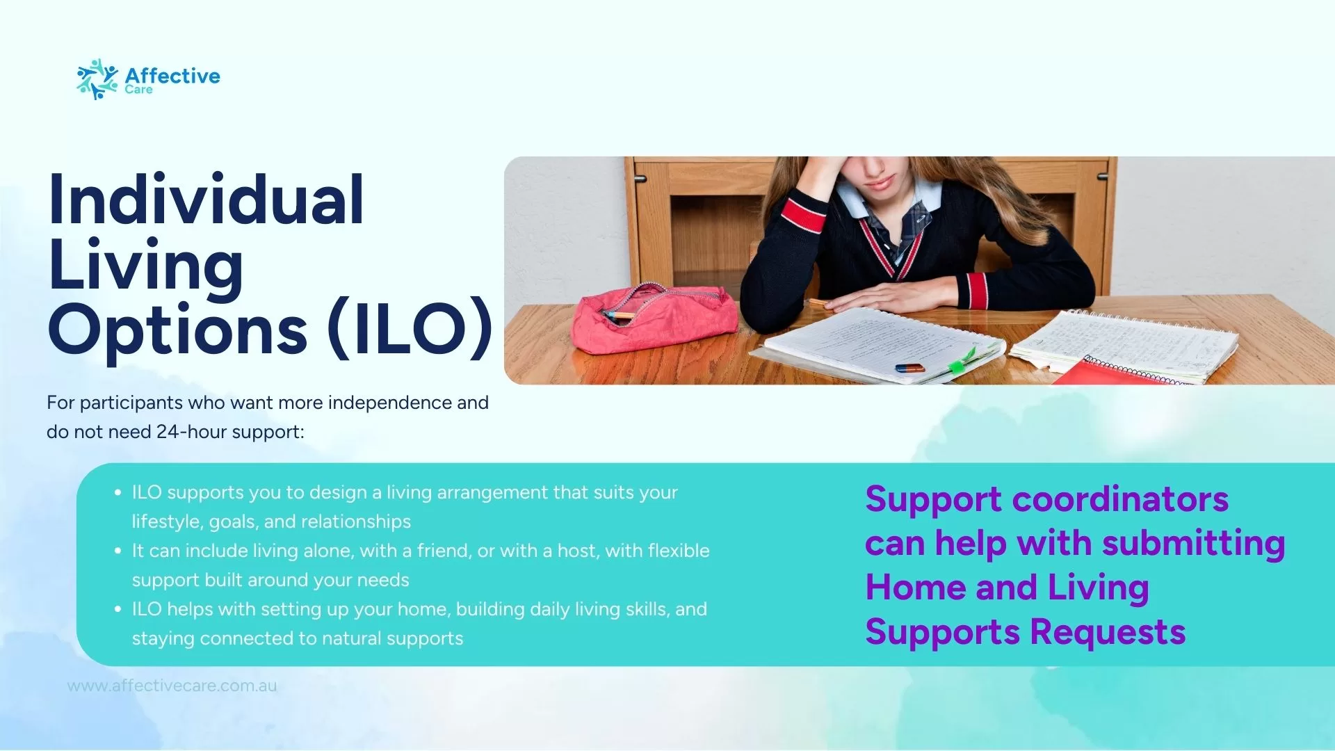 Individual Living Options (ILO)