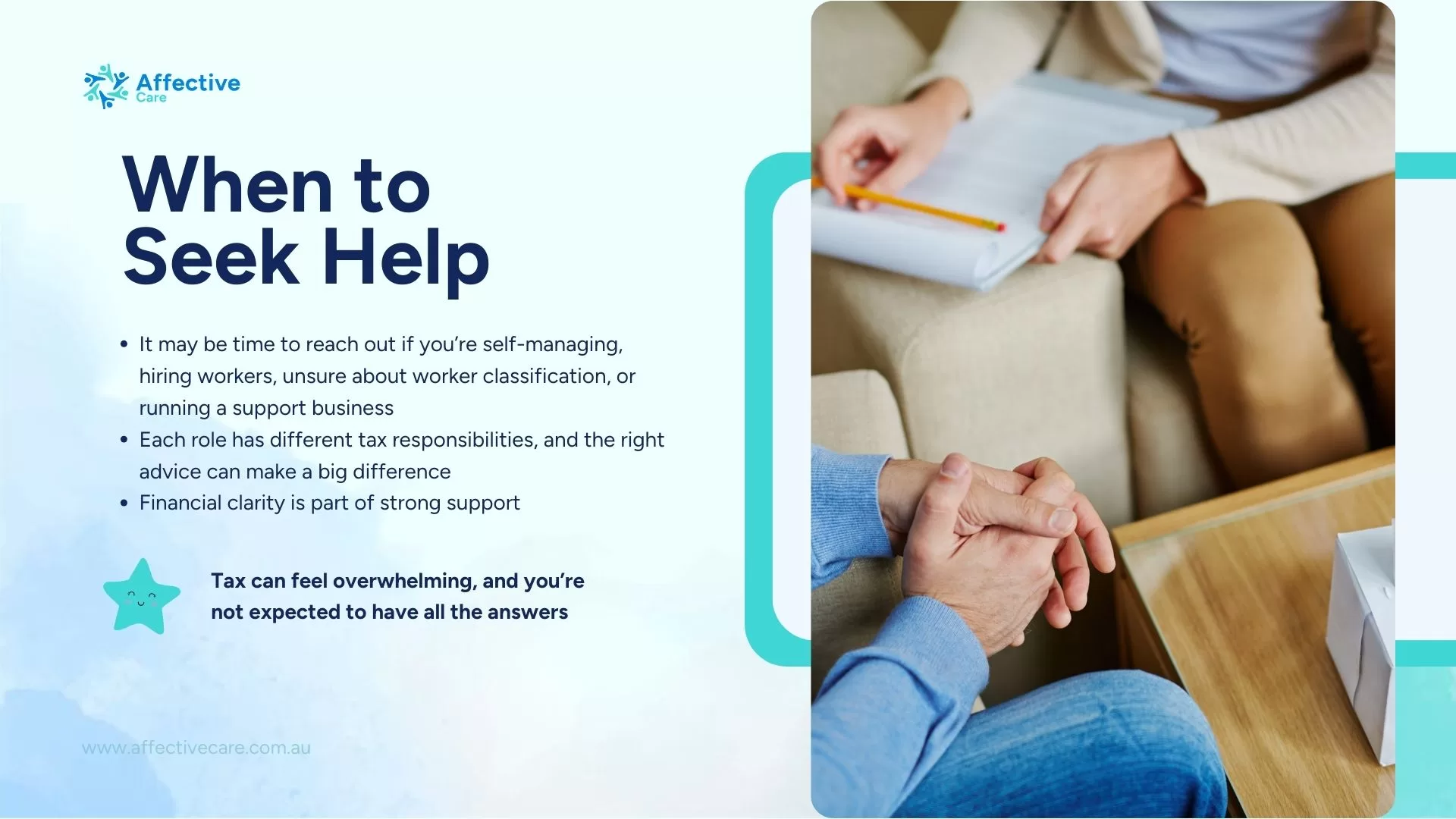 When to Seek Help