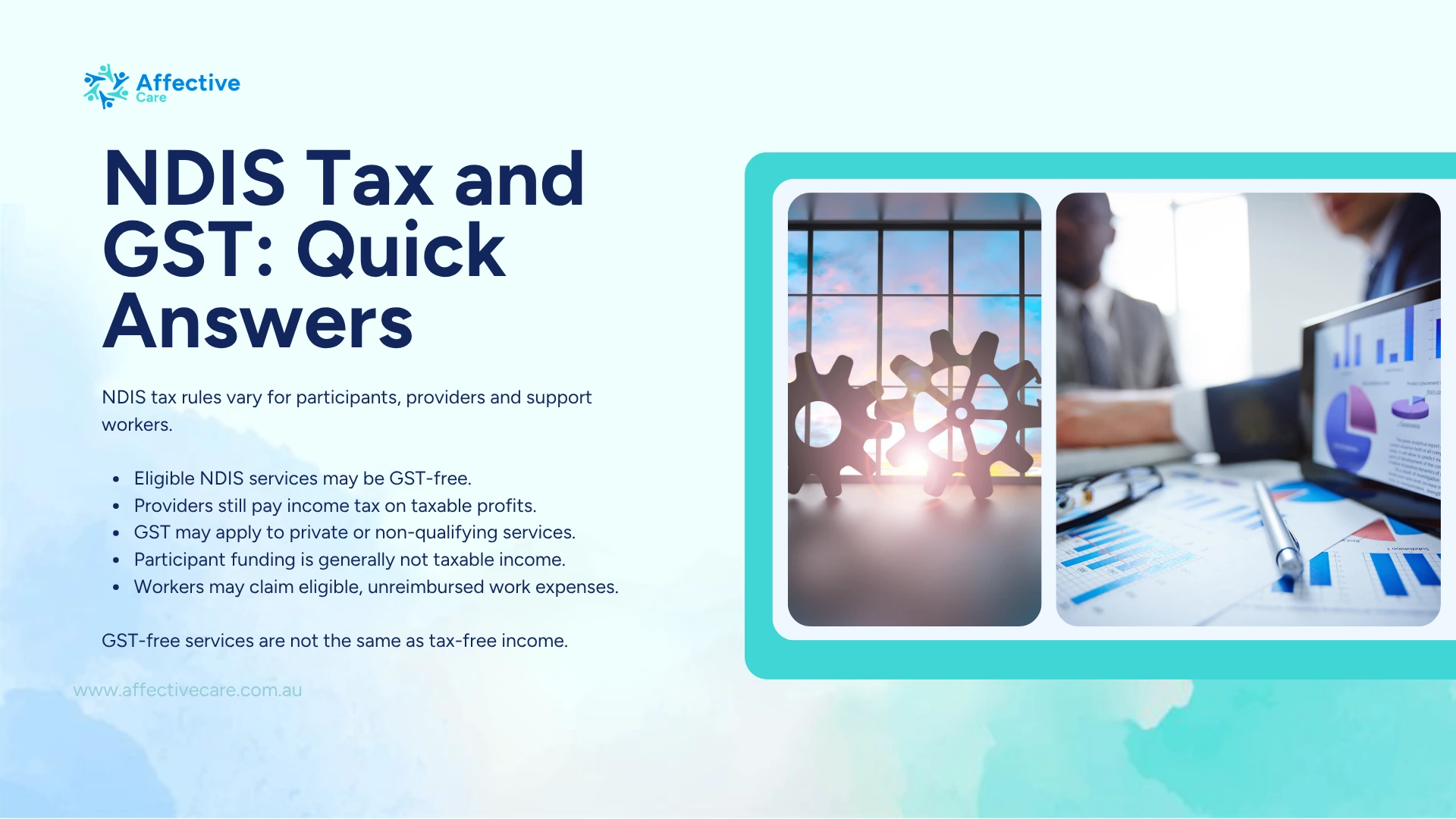 NDIS GST and Tax in 2026