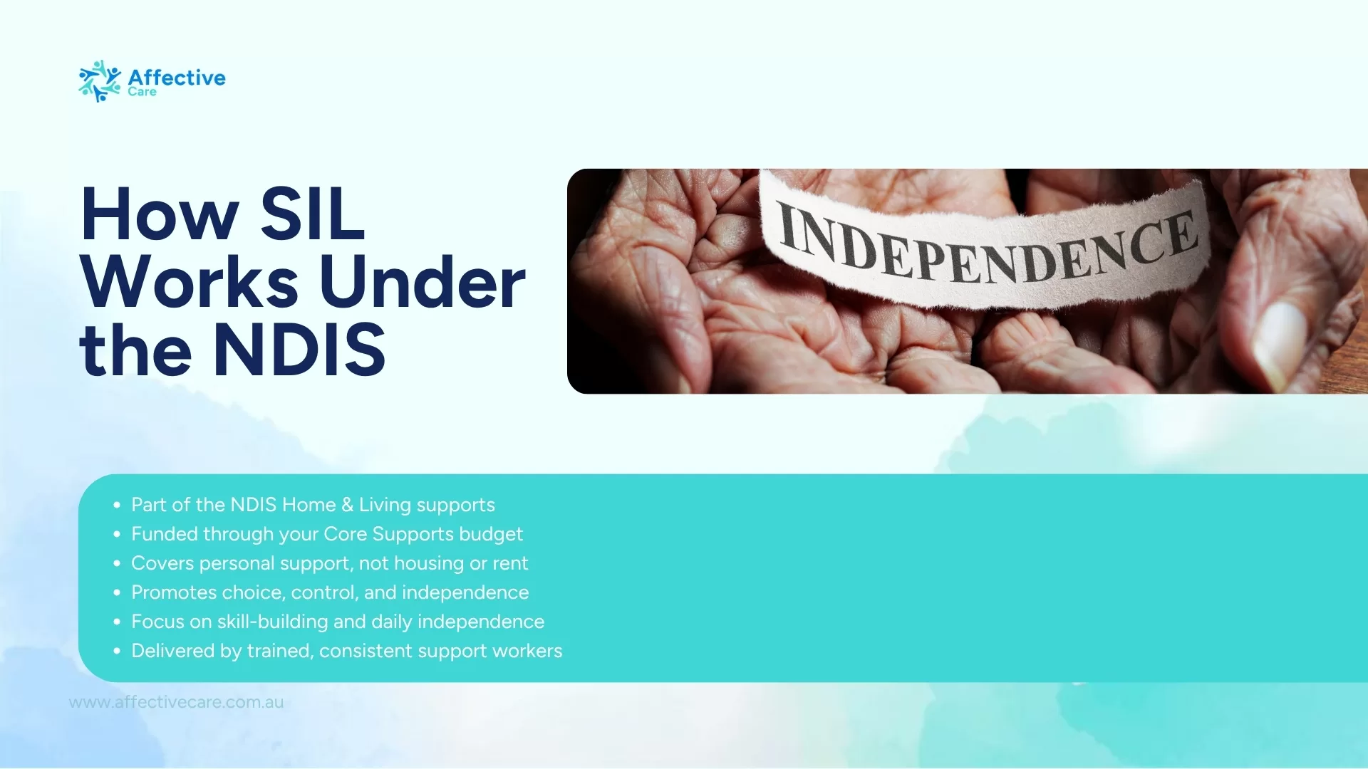 How SIL Works Under the NDIS