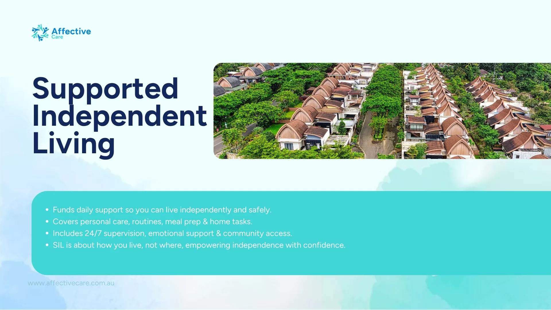 Supported Independent Living
