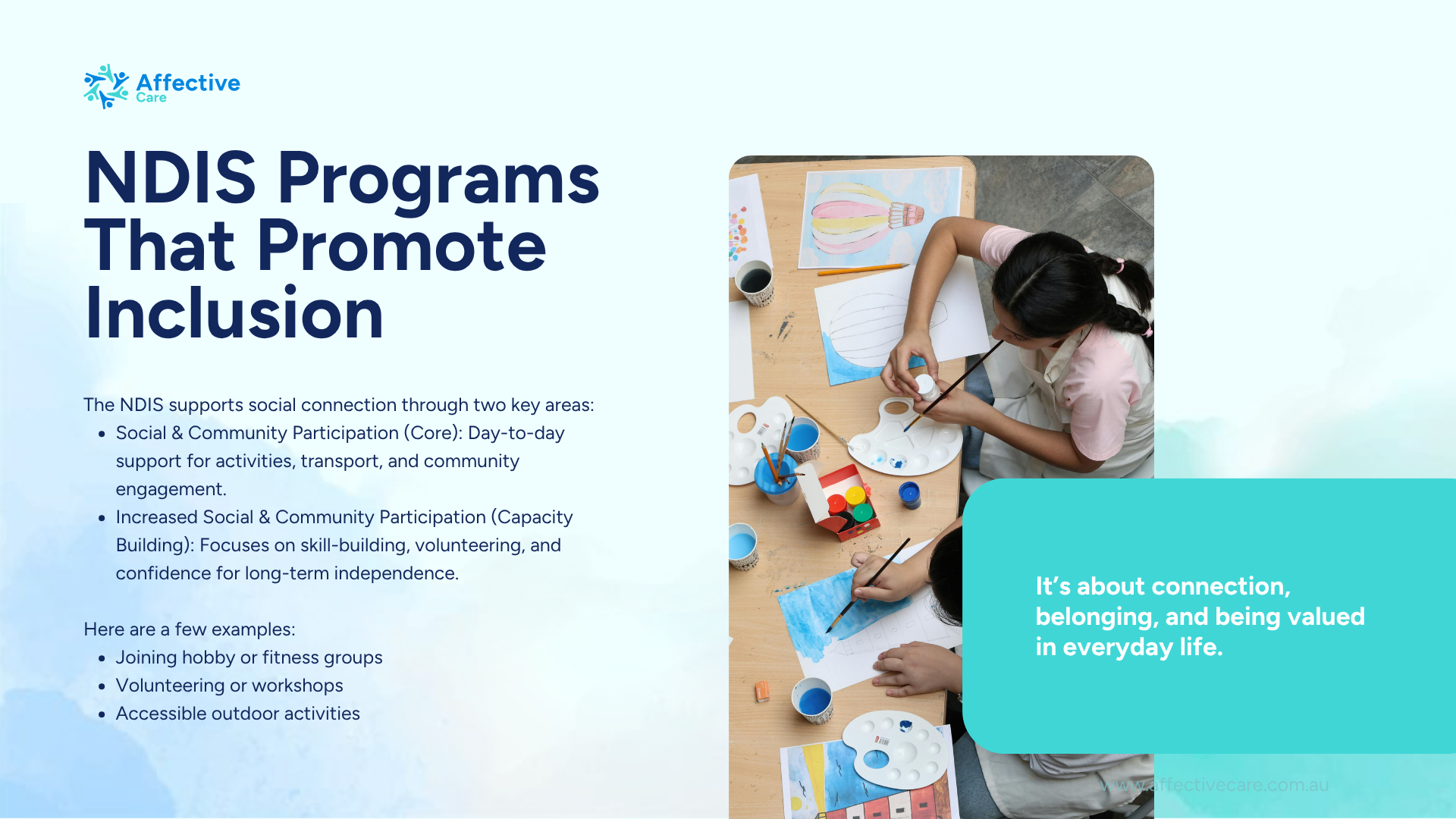 NDIS Program that Promote Inclusion