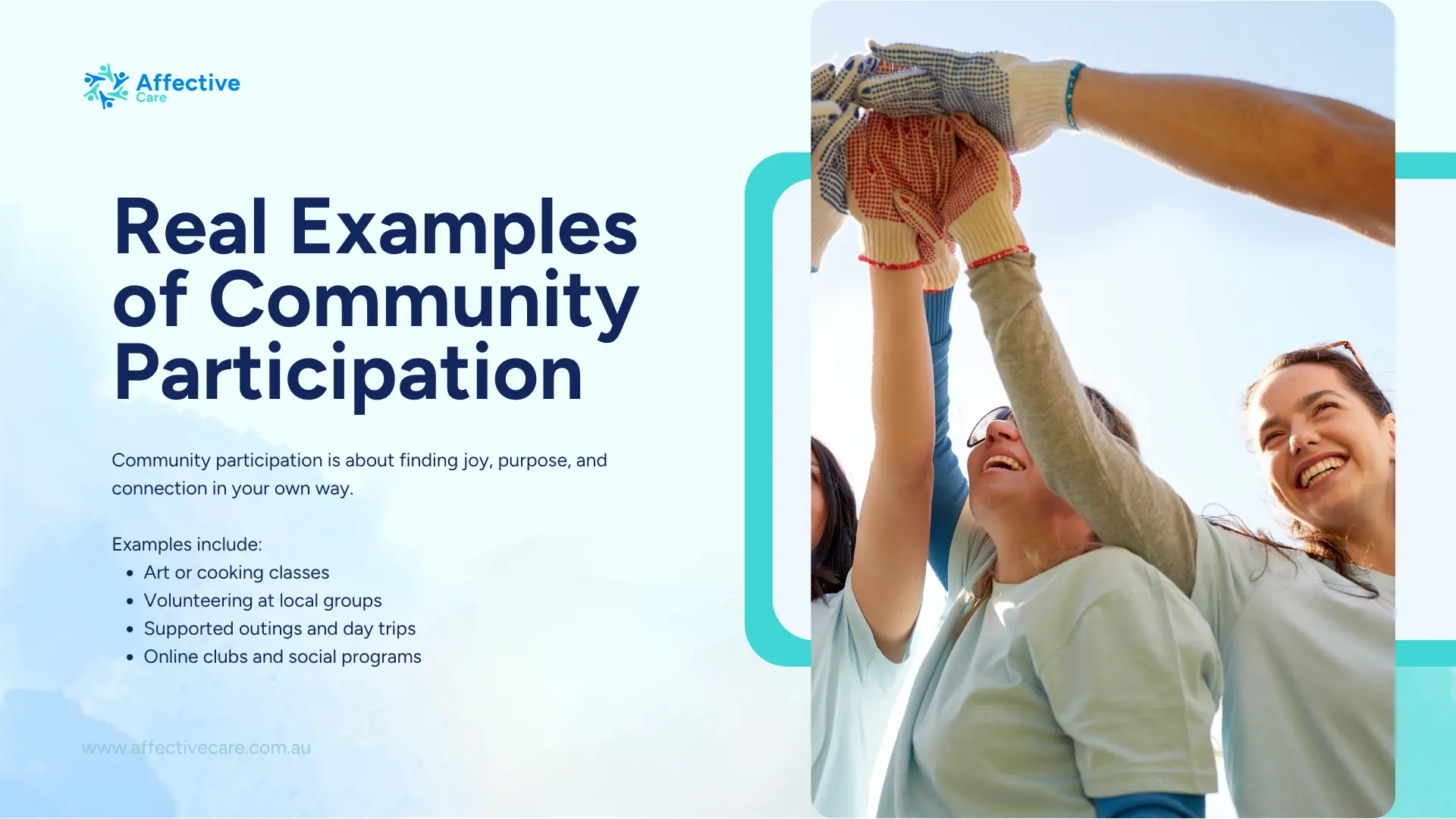 Real Examples of Community Participation