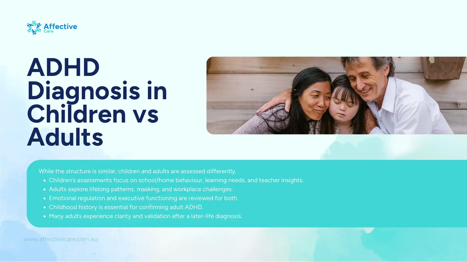 ADHD Diagnosis in Children vs Adult