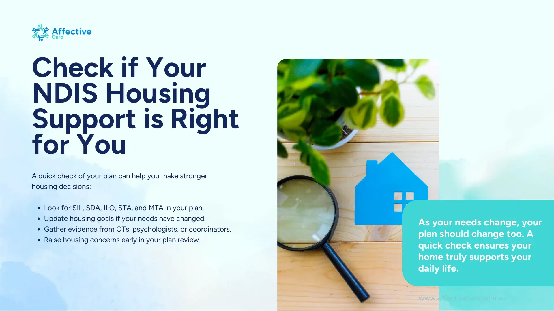 Check if Your NDIS Housing Support is Right for You