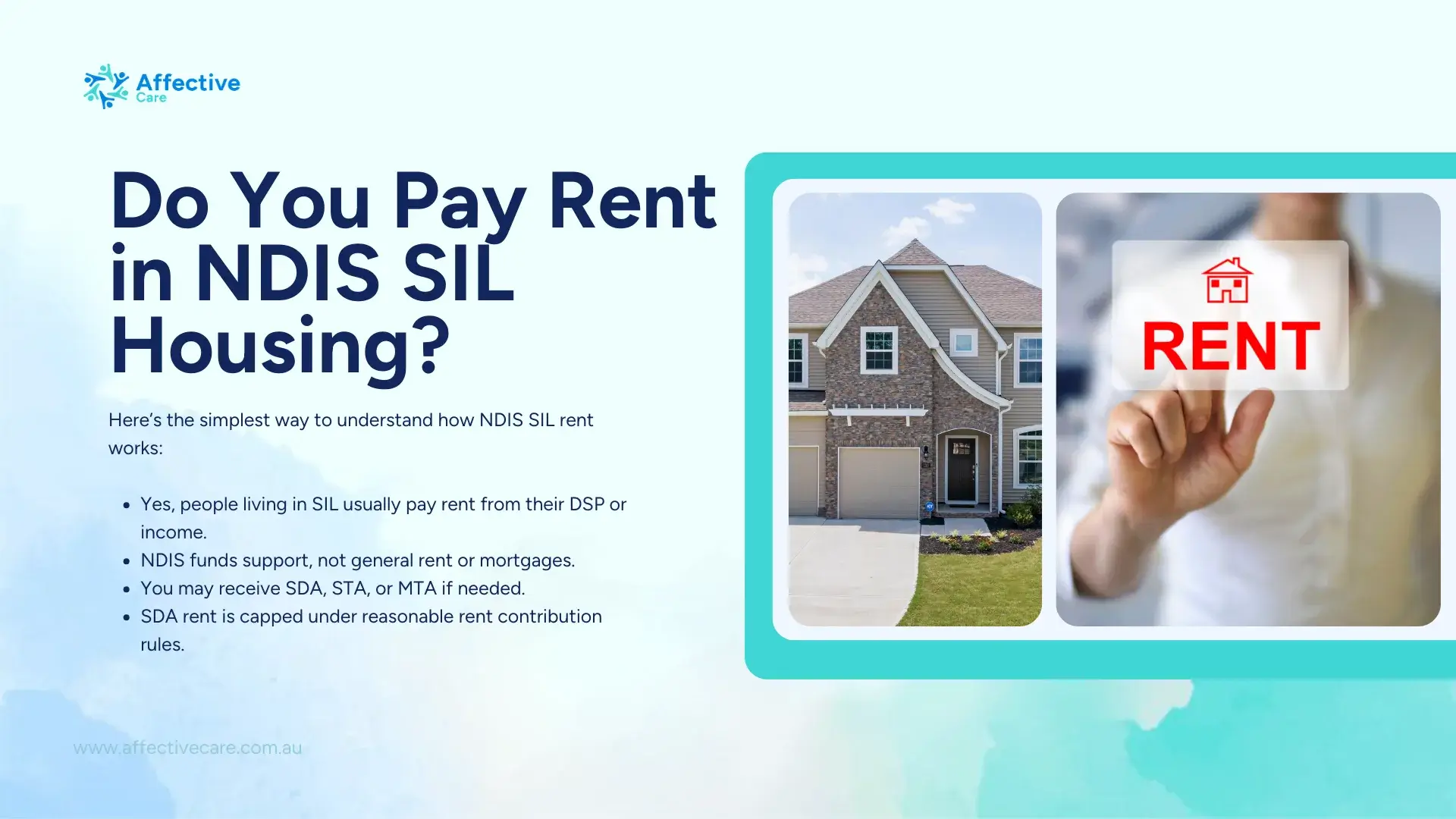 Do You Pay Rent in NDIS SIL Housing
