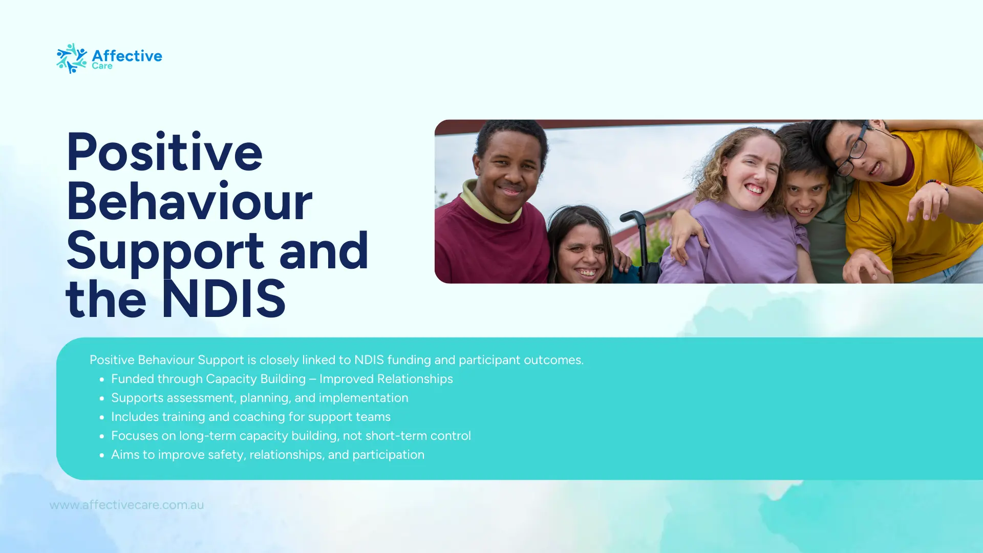 Positive Behaviour Support and NDIS