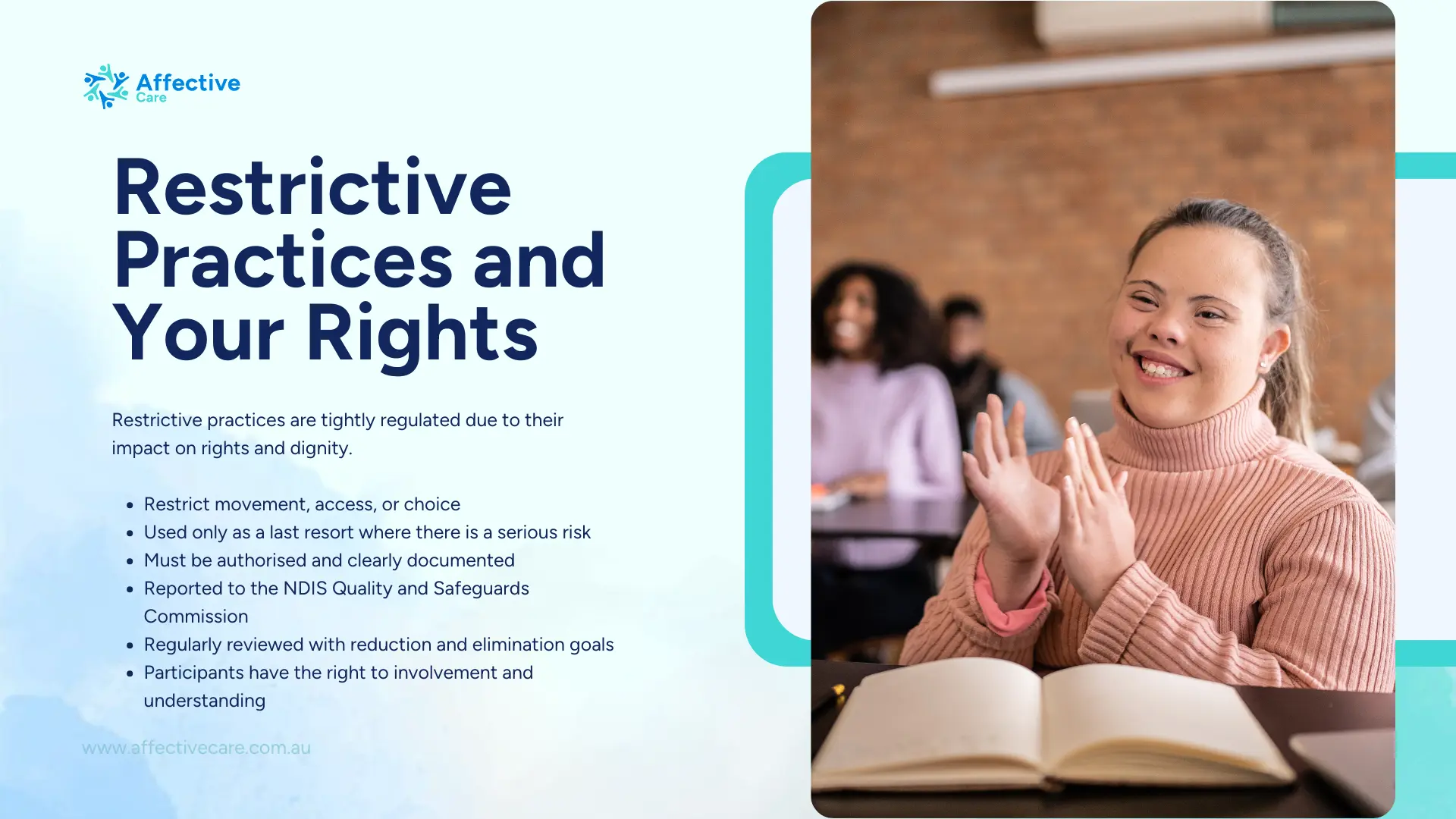 Restrictive Practices and Your Rights
