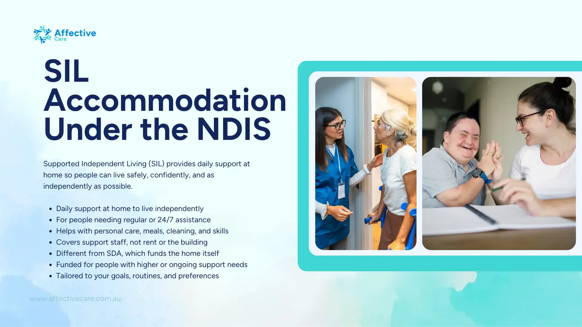 SIL Accommodation under NDIS