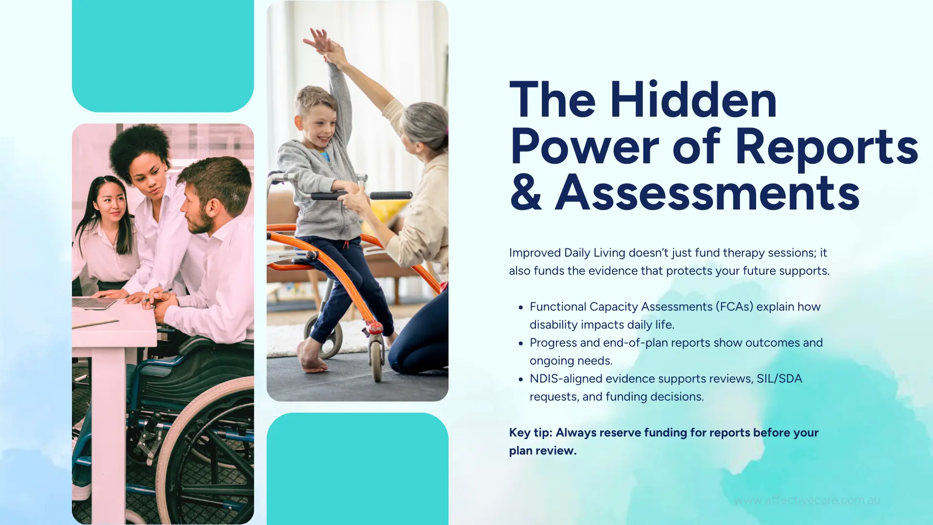 The hidden power of reports and assessments