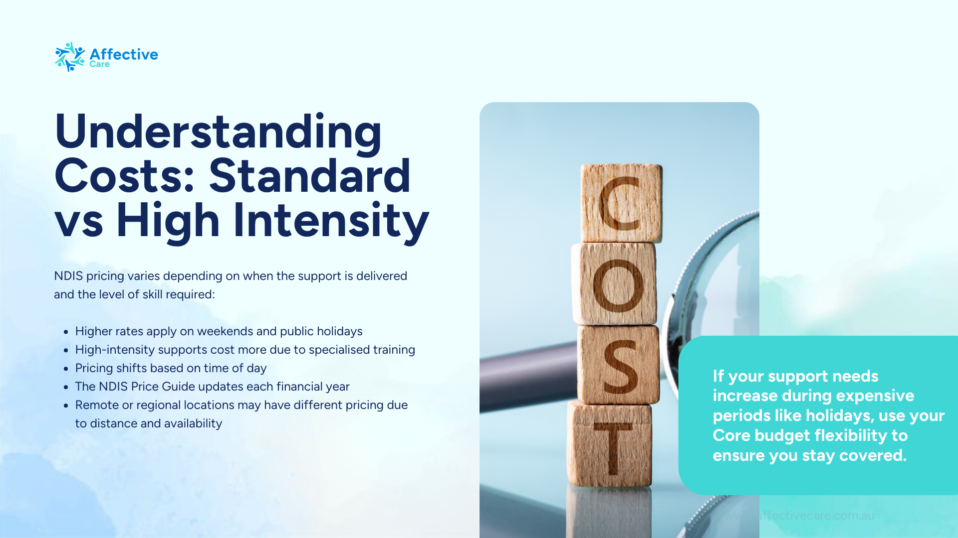 Understanding NDIS Cost- Standard vs High Intensity