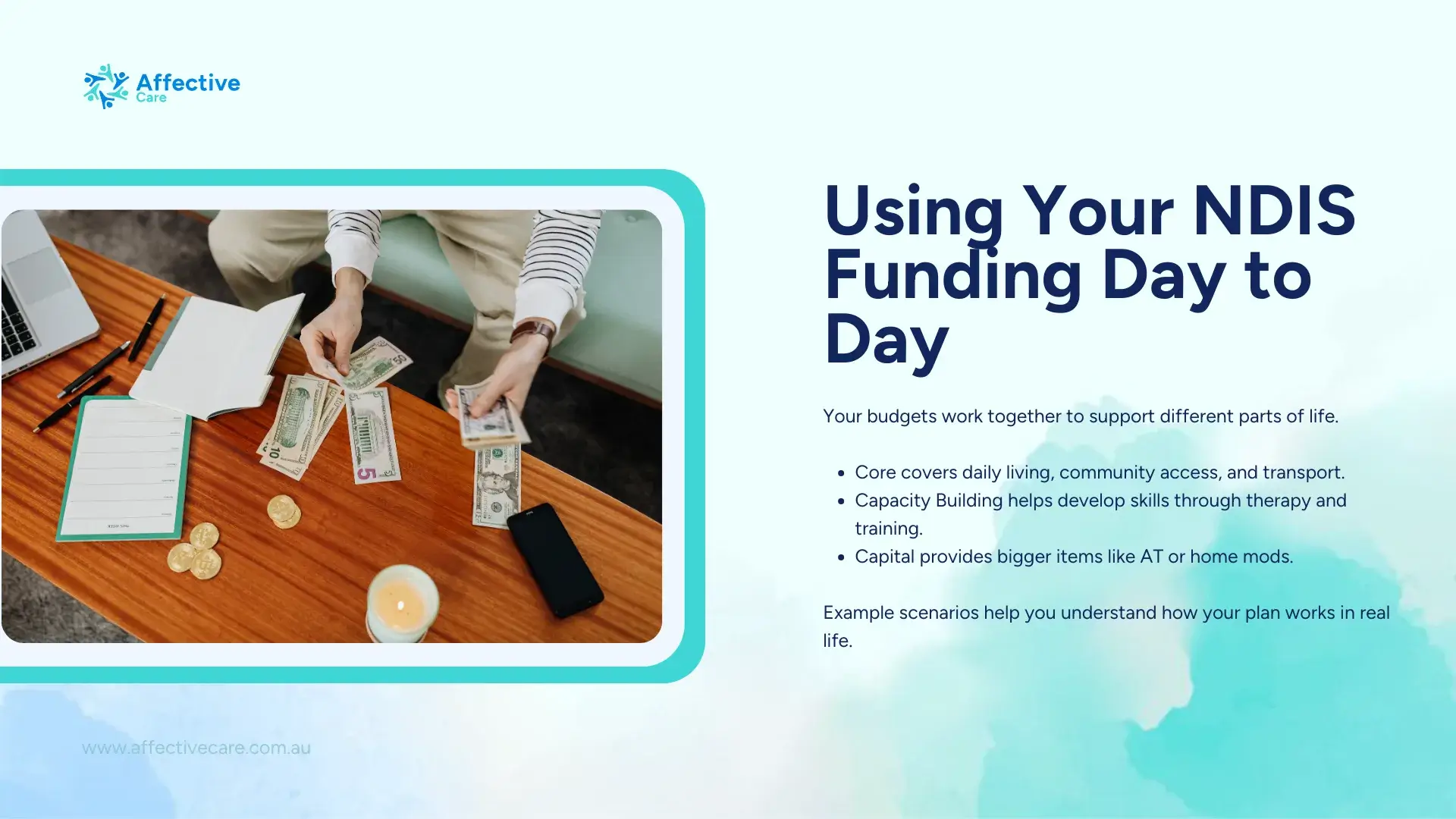 Using Your NDIS Funding Day to Day