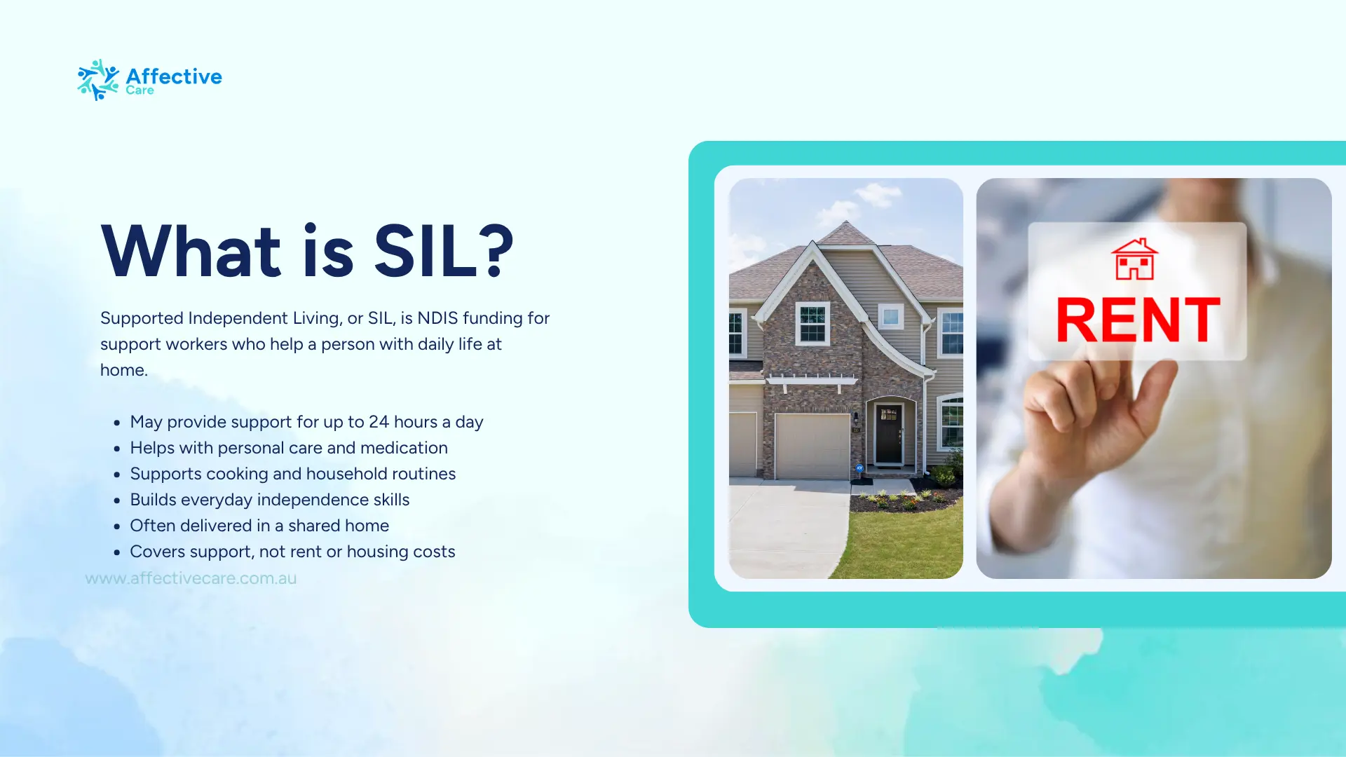 What is SIL NDIS Rent