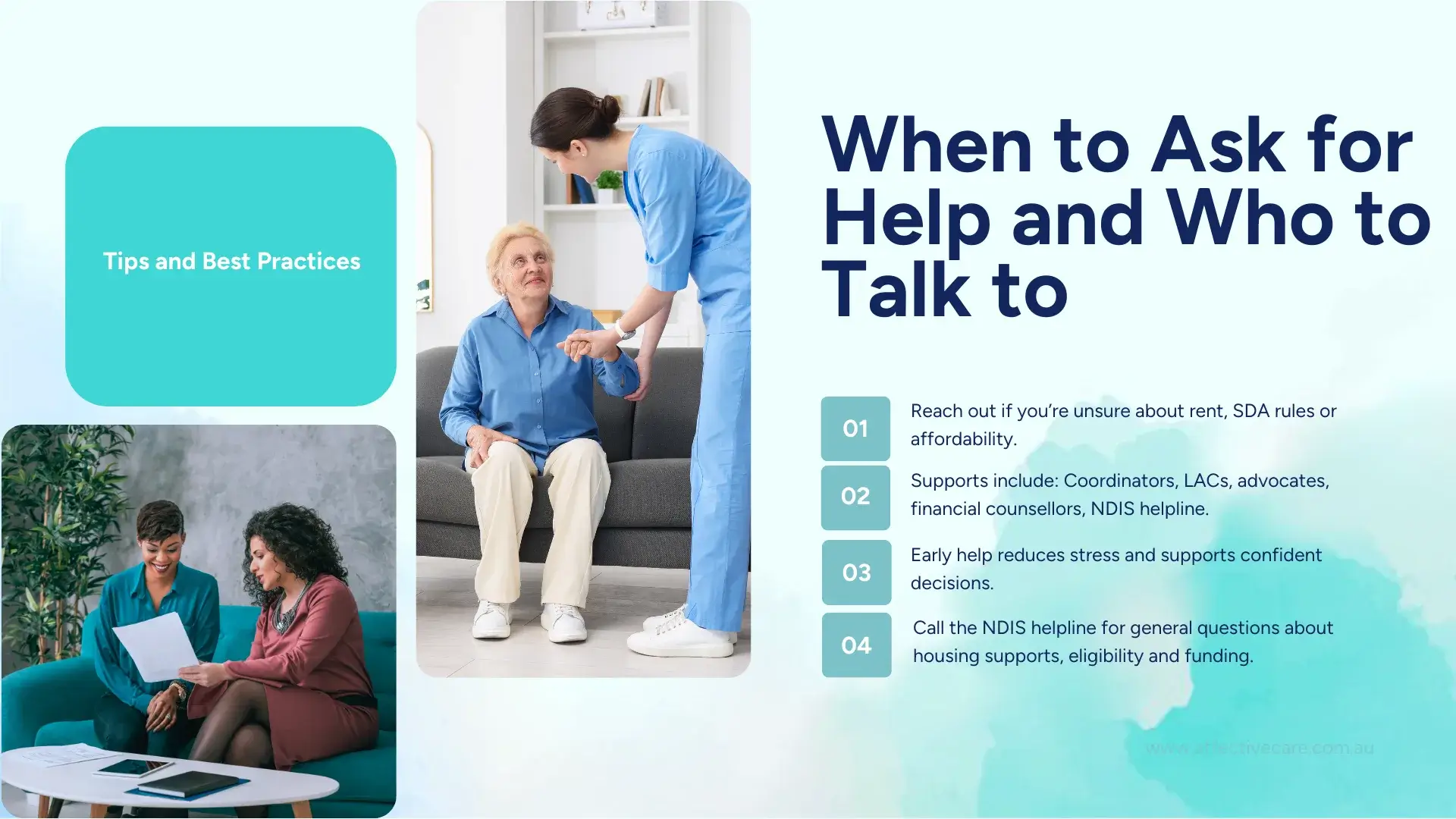 When to Ask for Help and Who to Talk to