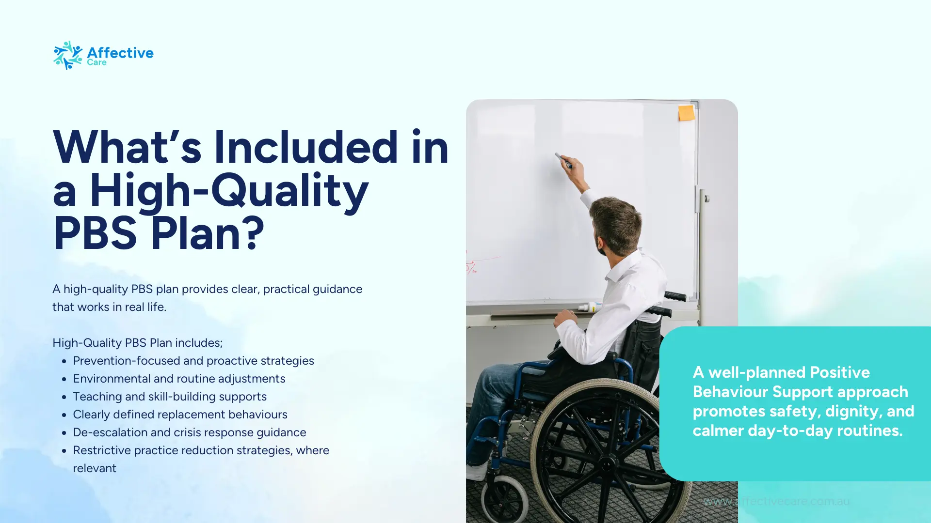 Whtas included in High quality PBS plan
