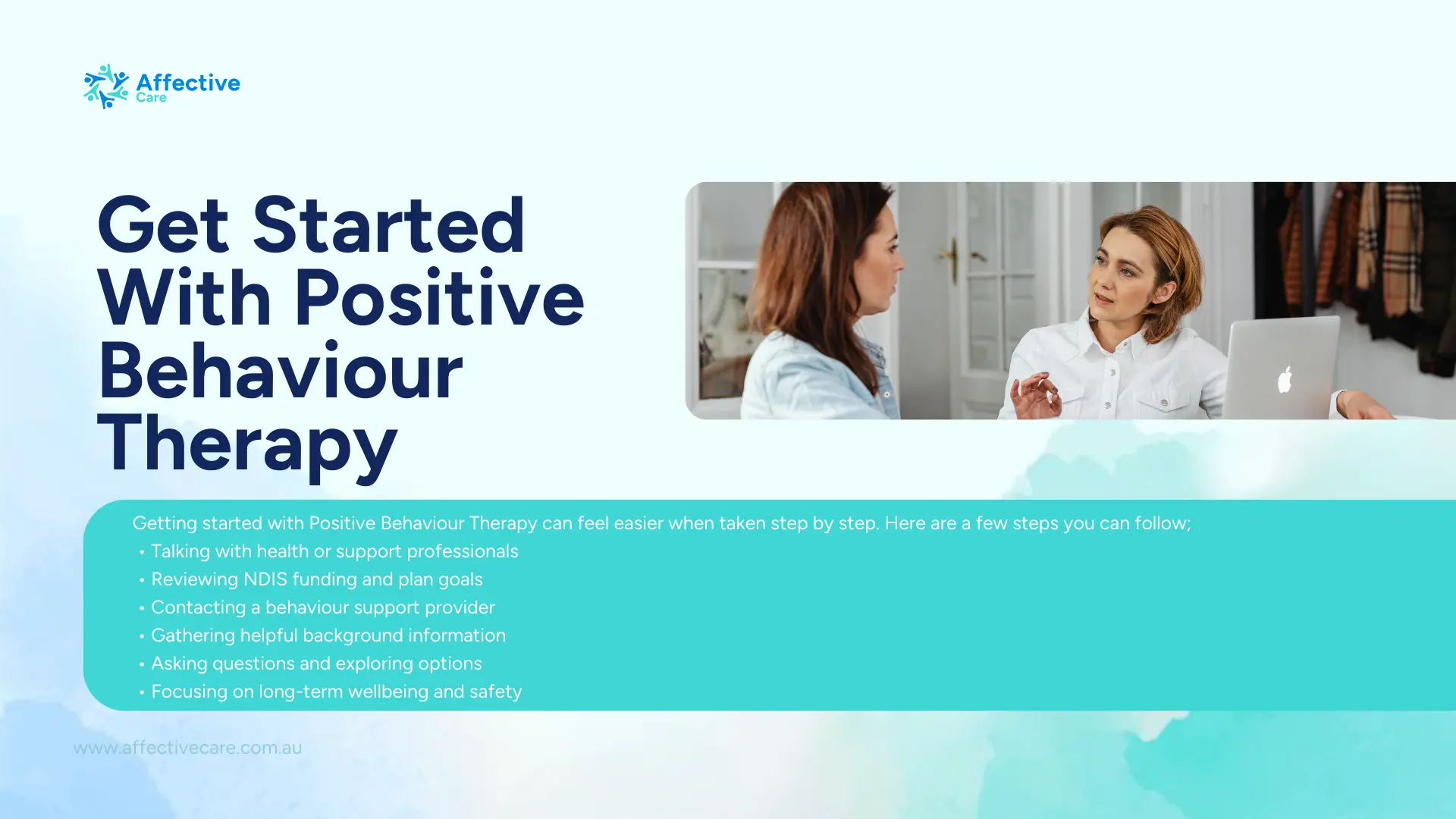 Get started with Positive Behaviour Therapy