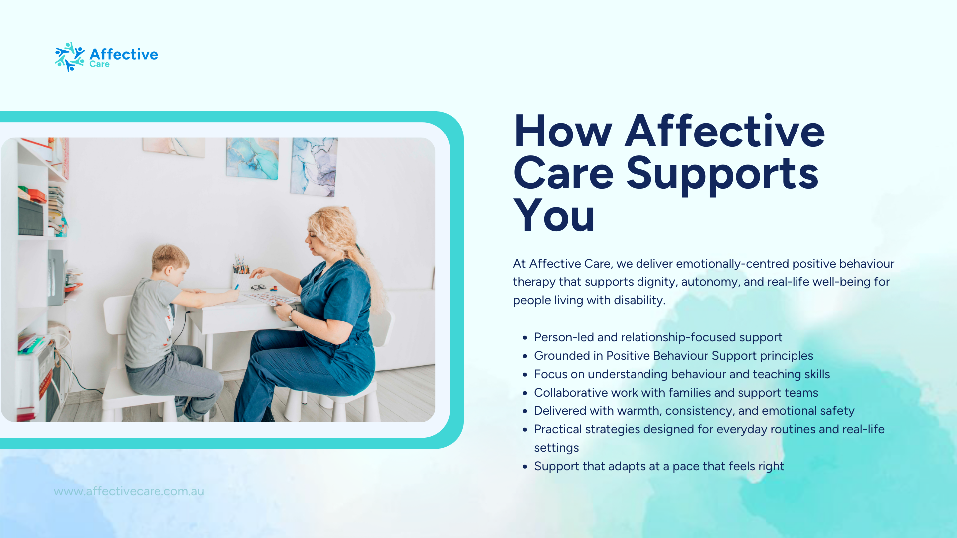 How Affective Care Supports You