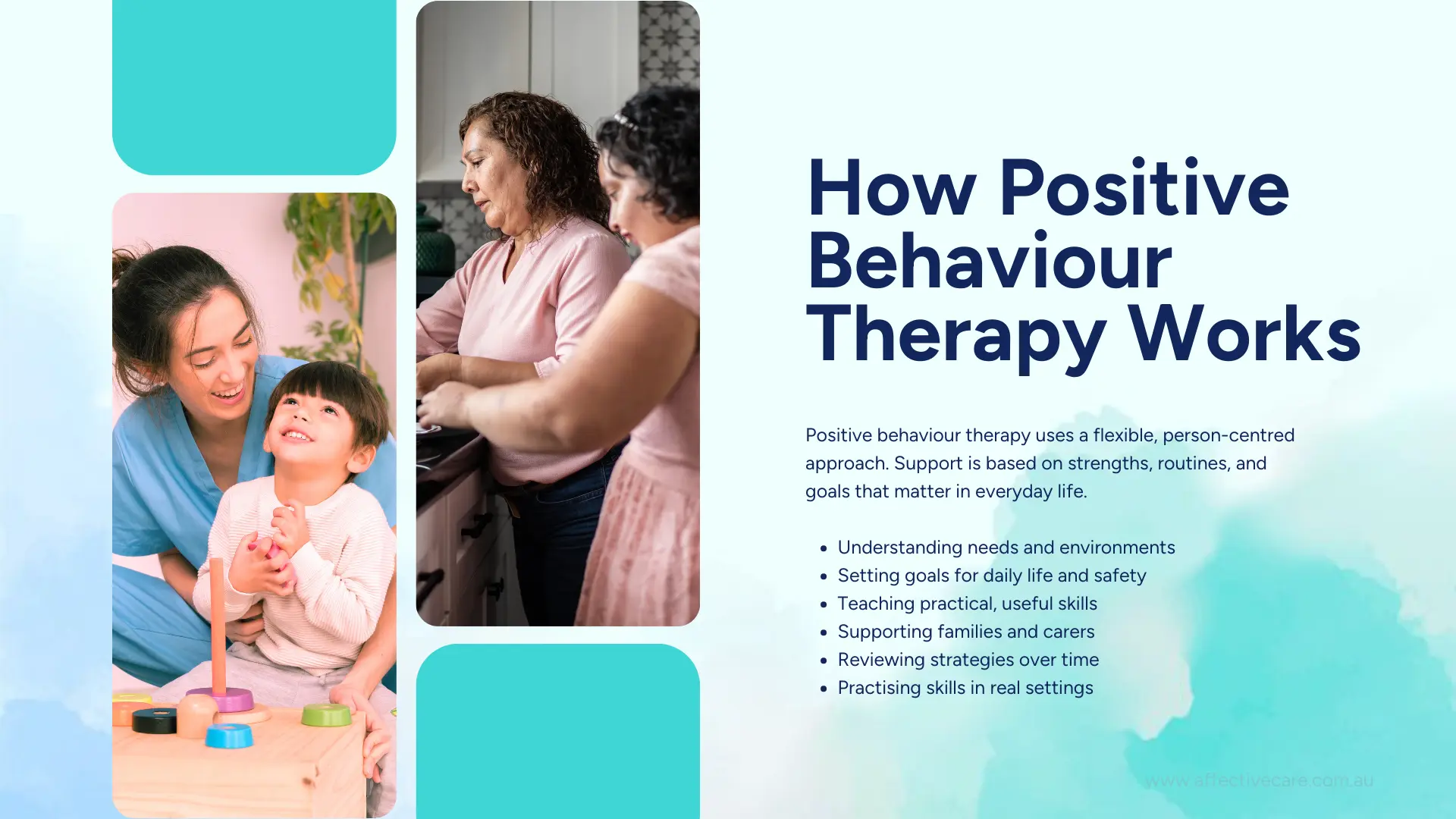 How Positive Behaviour therapy Works