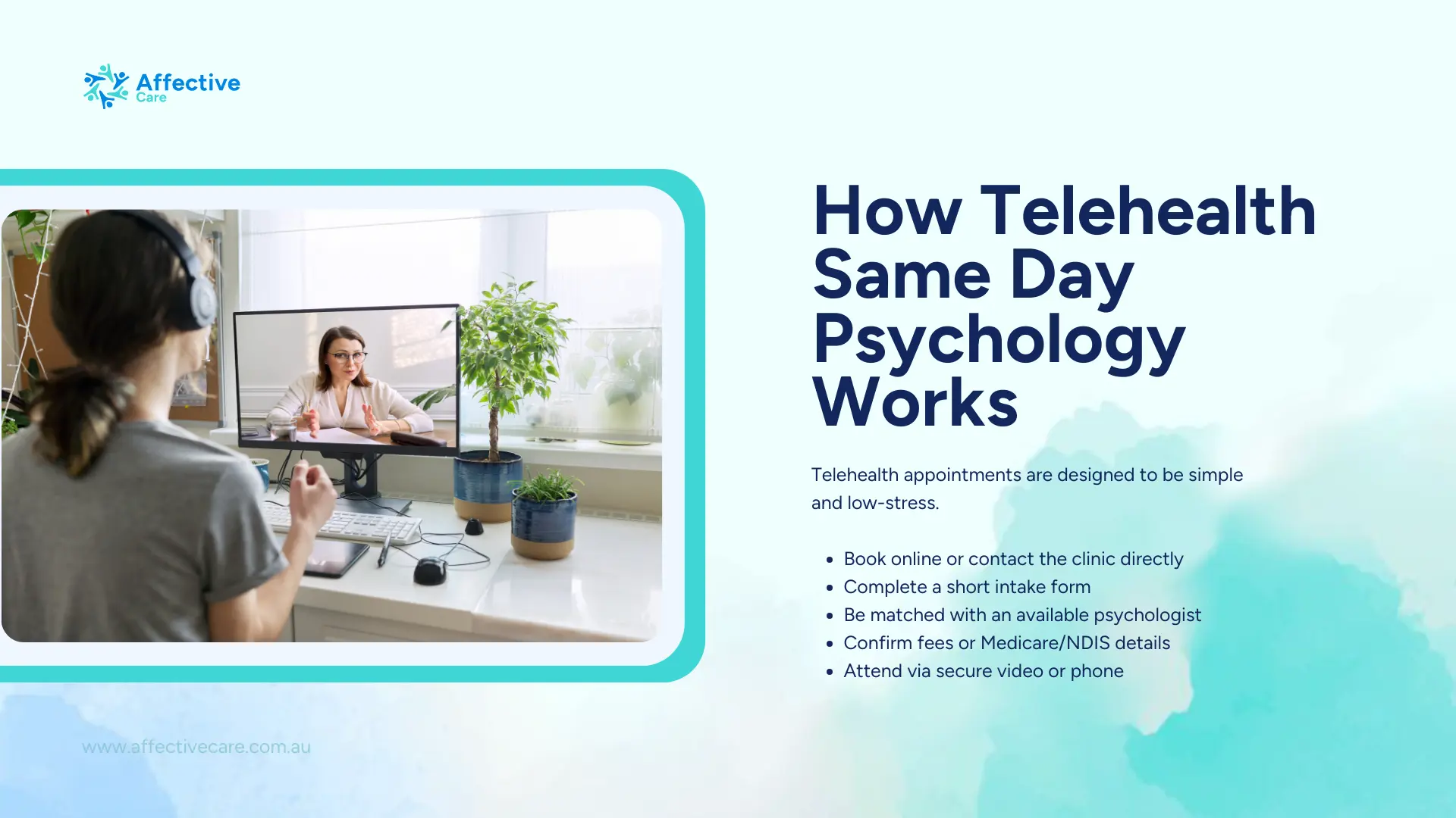 How Telehealth Same Day Psychology Works