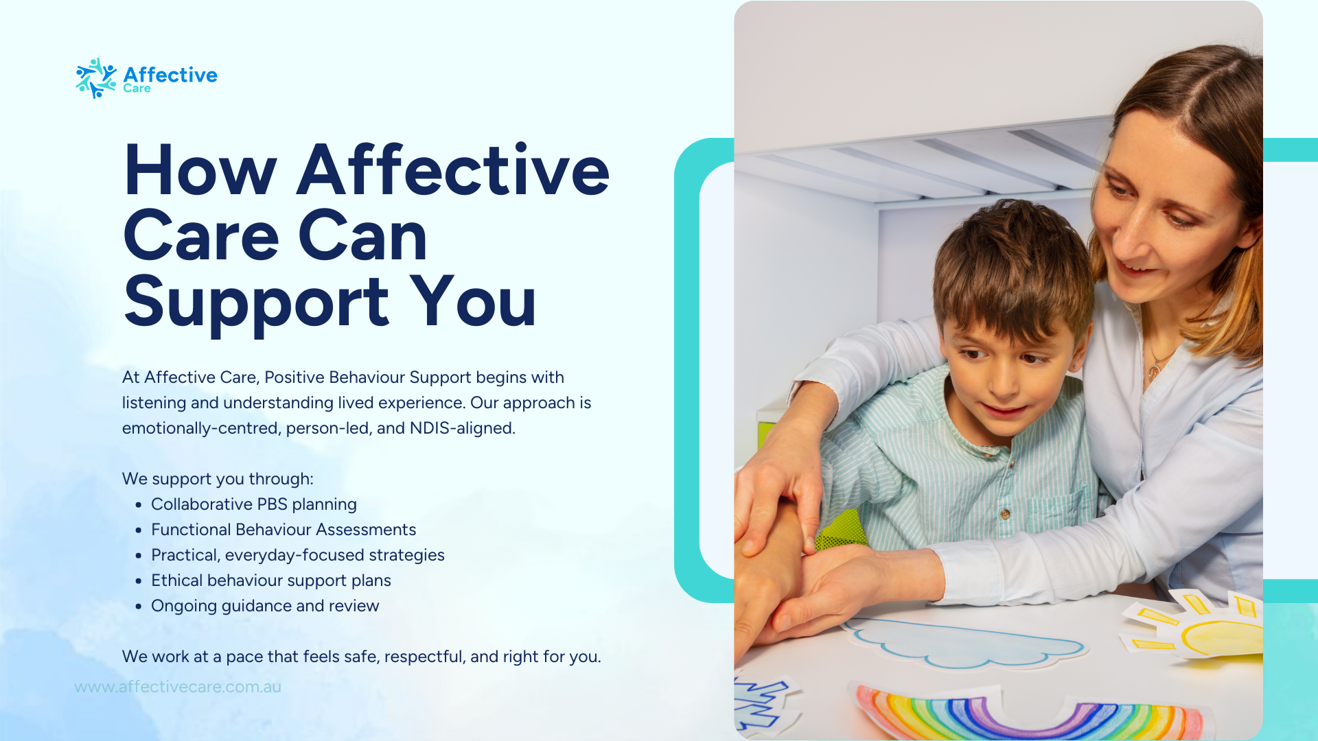 How affective care can support you