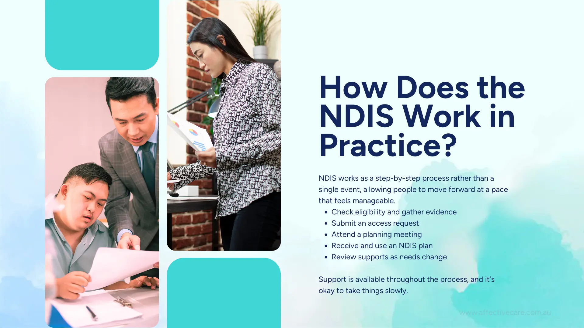 How does the NDIS work in practice