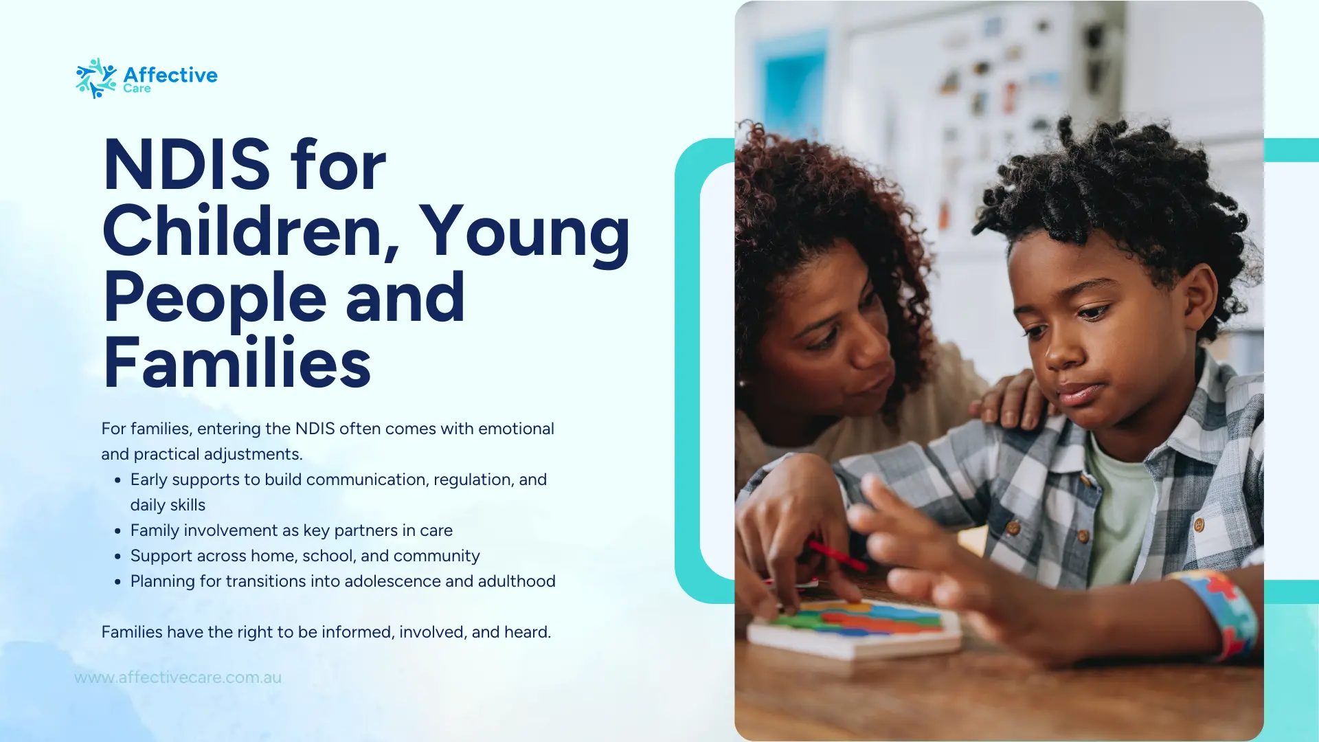NDIS for children, young people and families