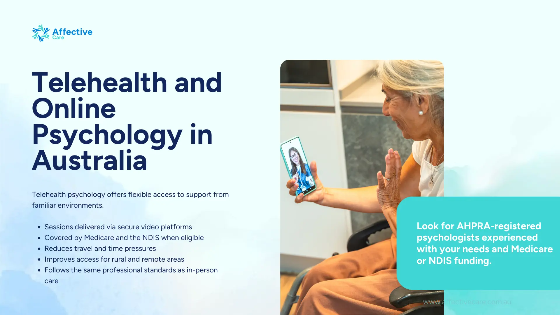 Telehealth and online Psychology in Australia