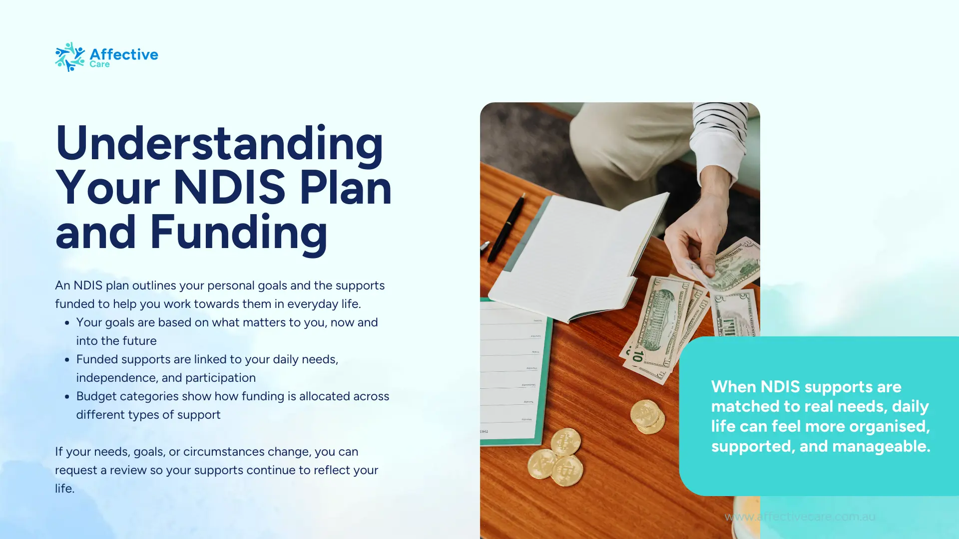 Understanding your NDIS plan and funding