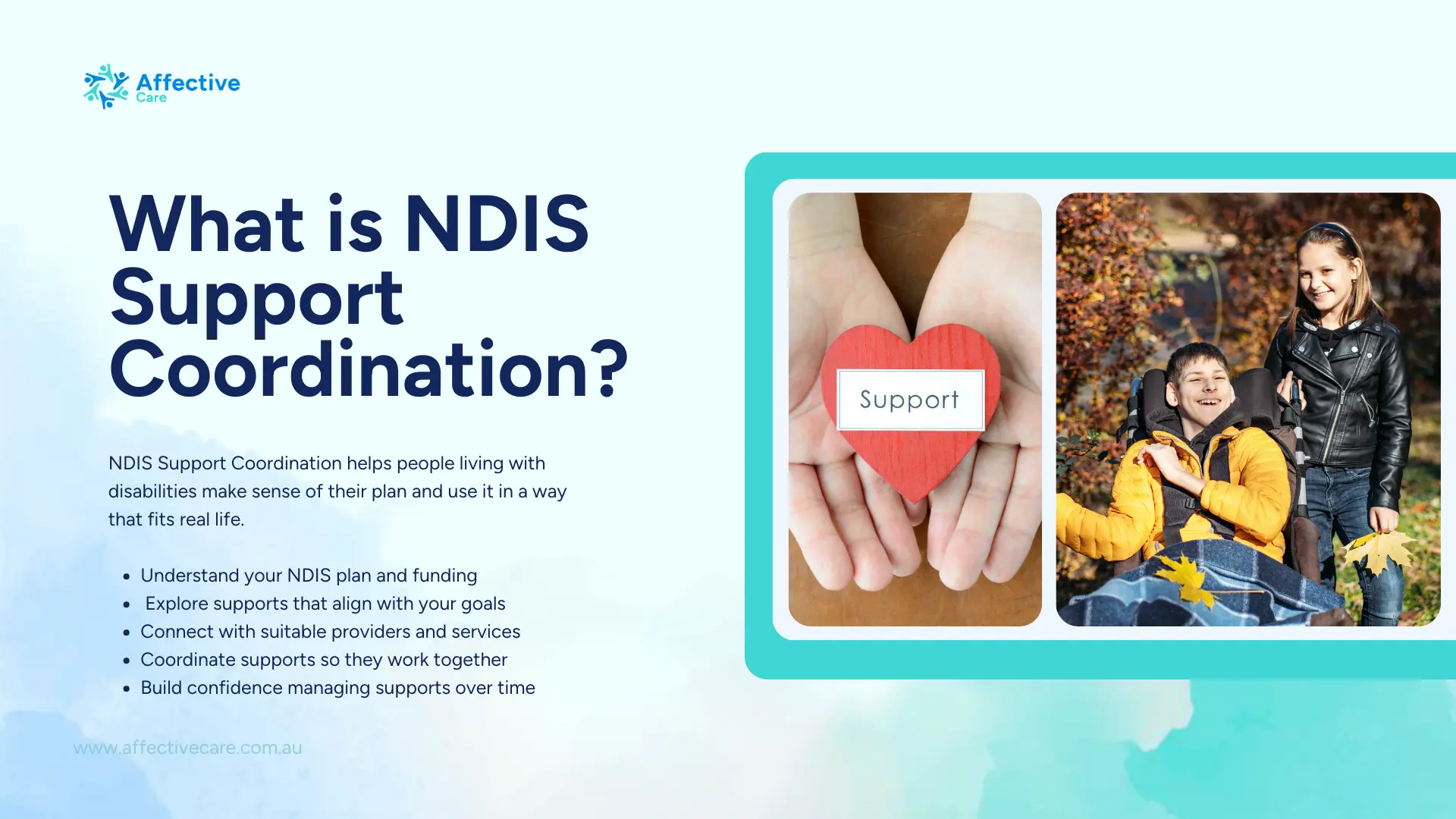 What is NDIS support Coordination