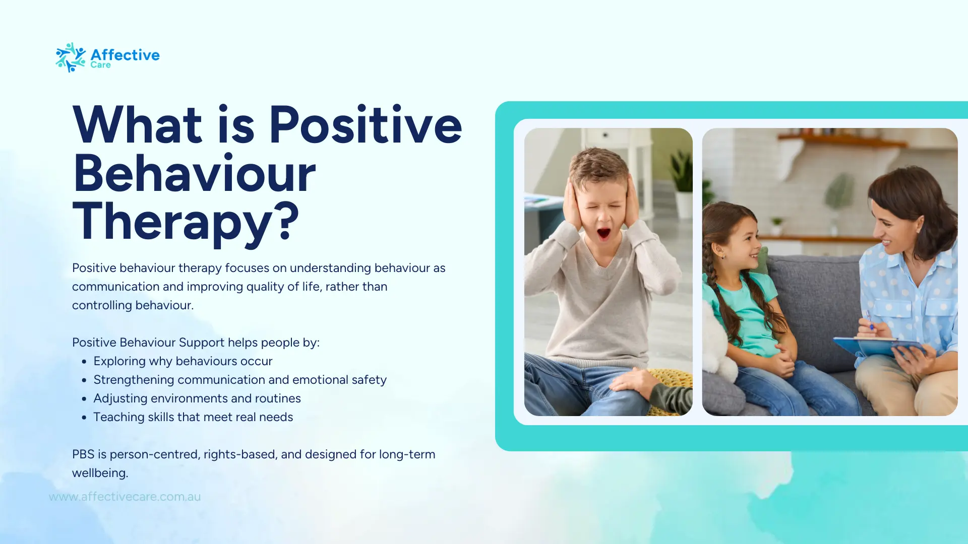 What is Positive Behaviour Therapy