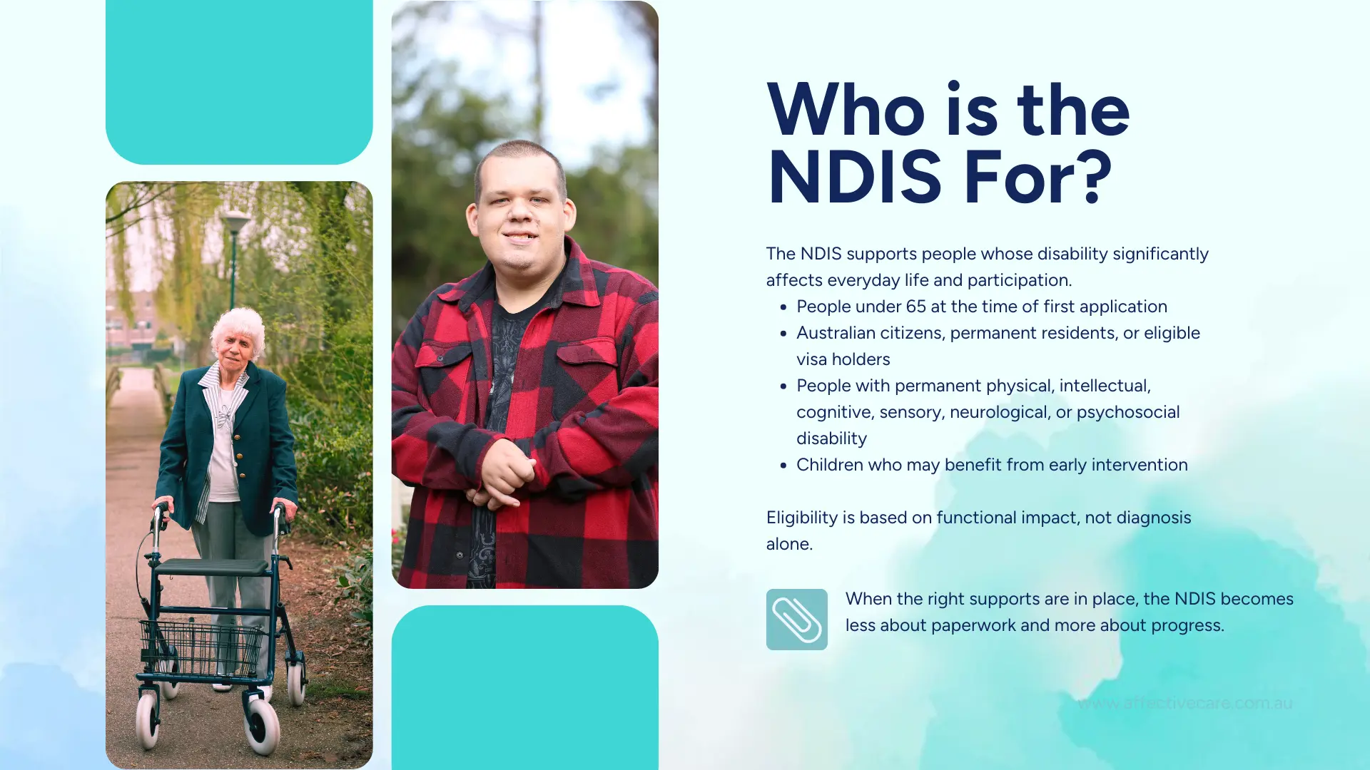Who is NDIS for