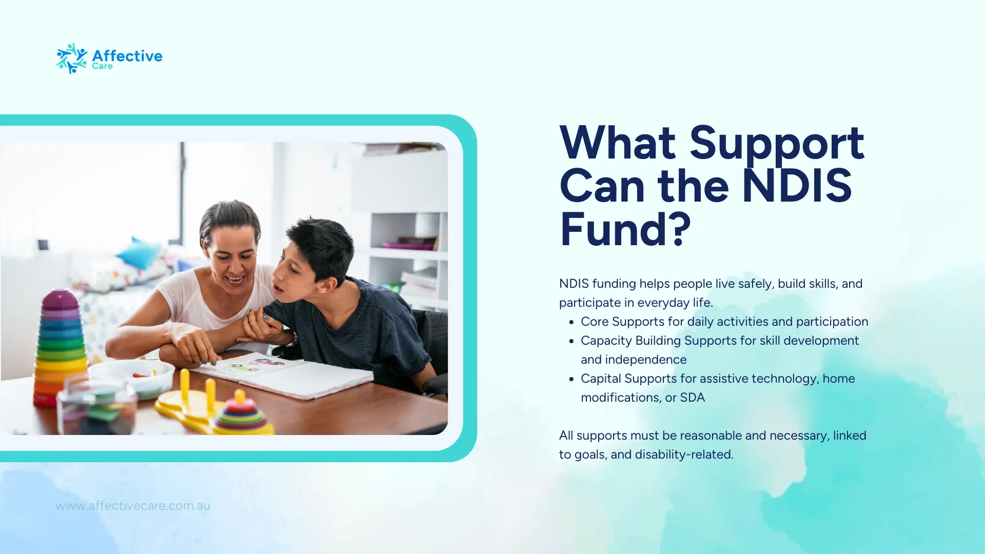 what support can the ndis fund