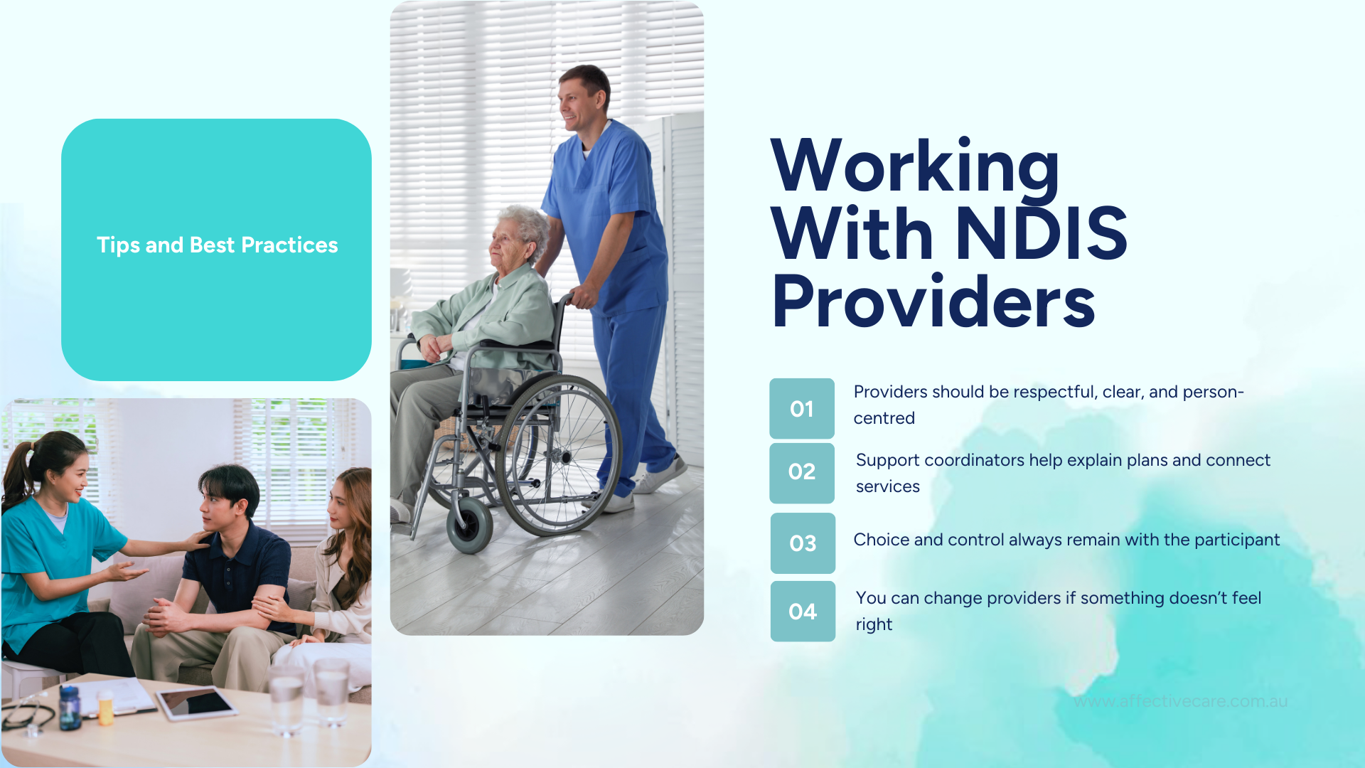 working with NDIS provider