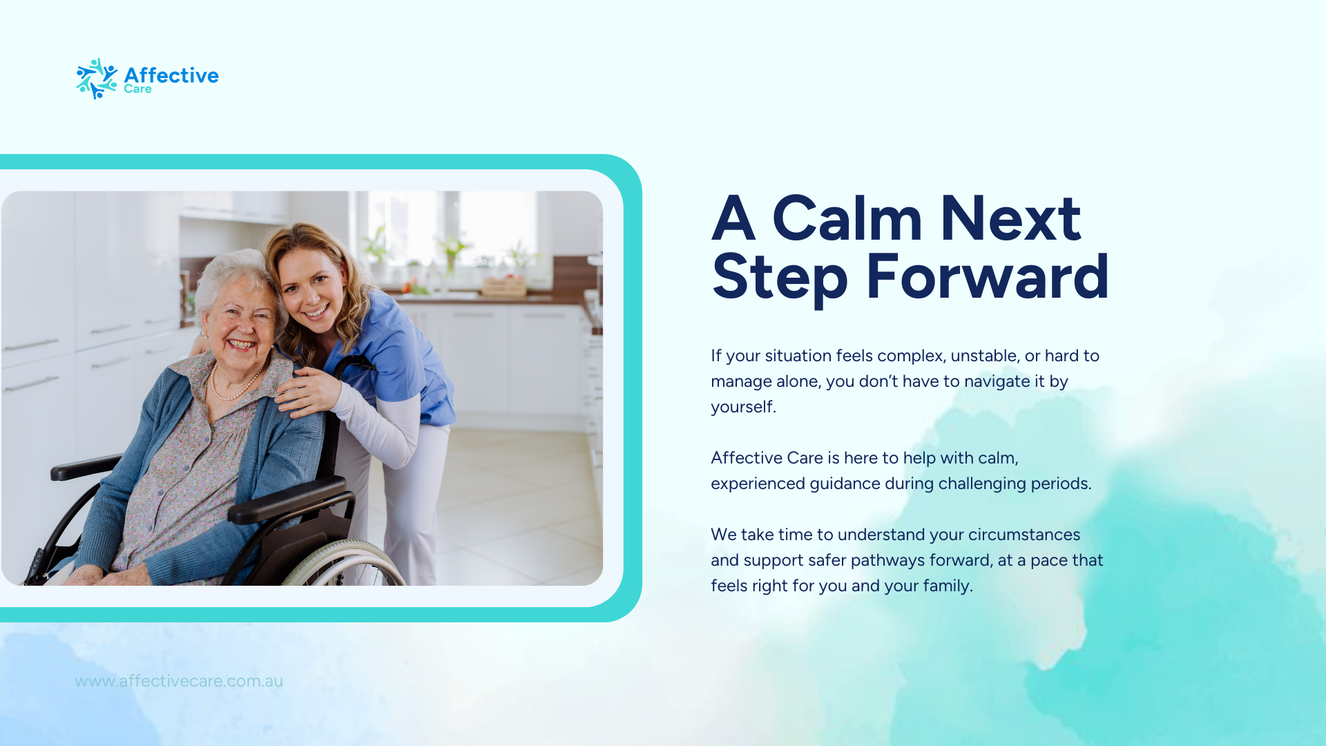 A calm Next step forward for support coordination
