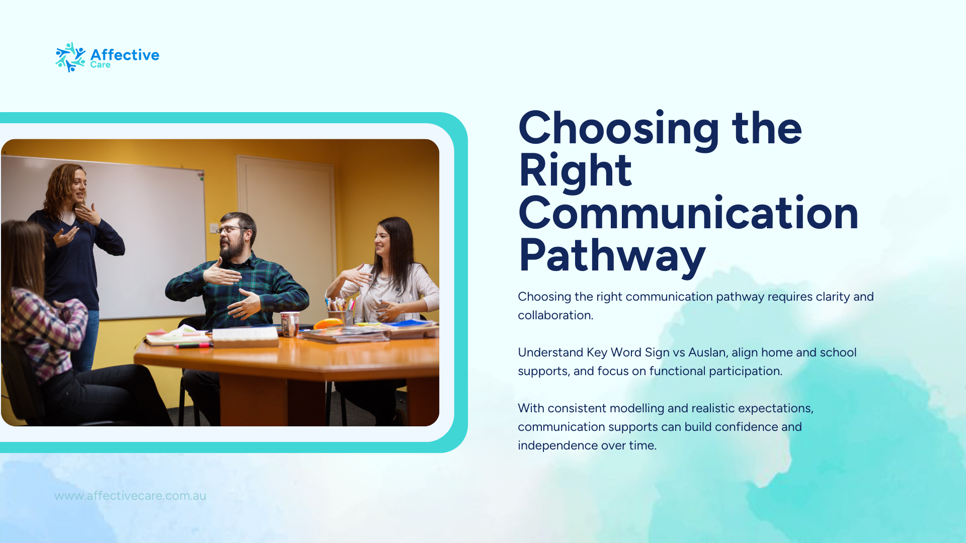 Choosing the right communication pathway