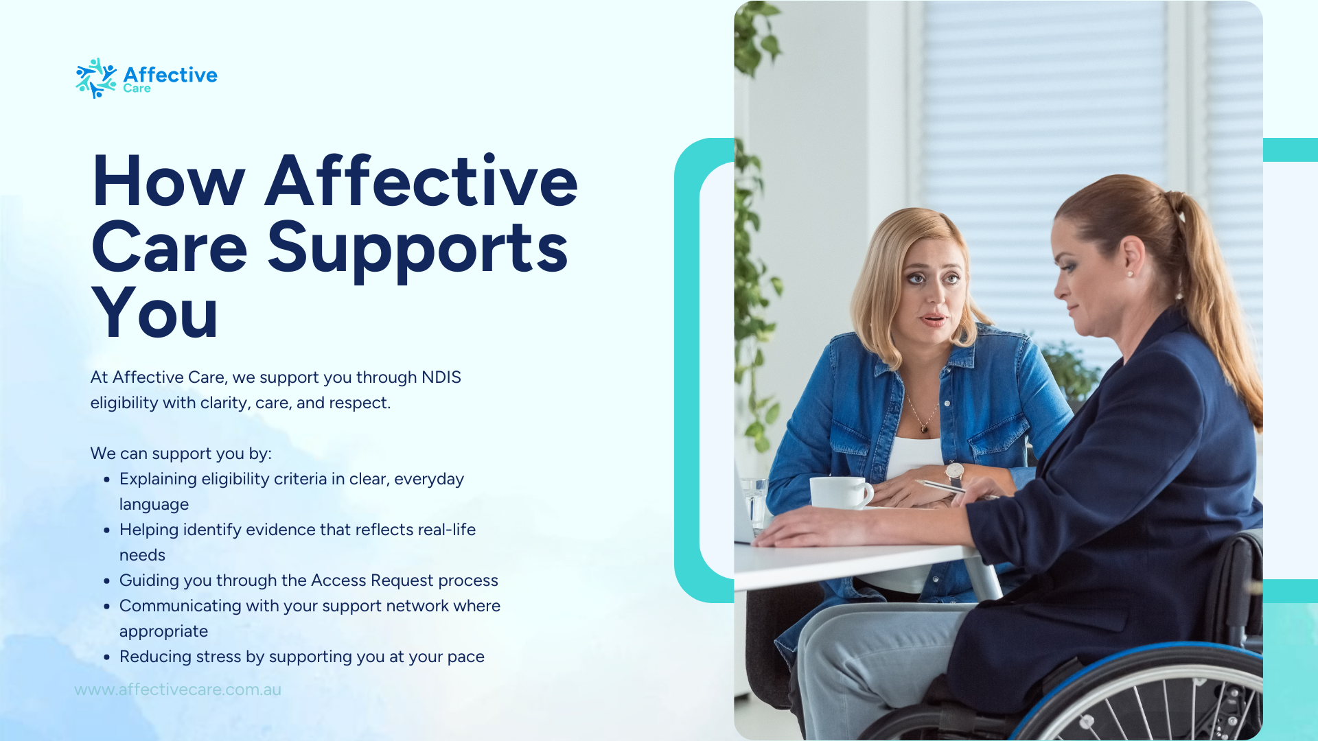 How affective care supports you