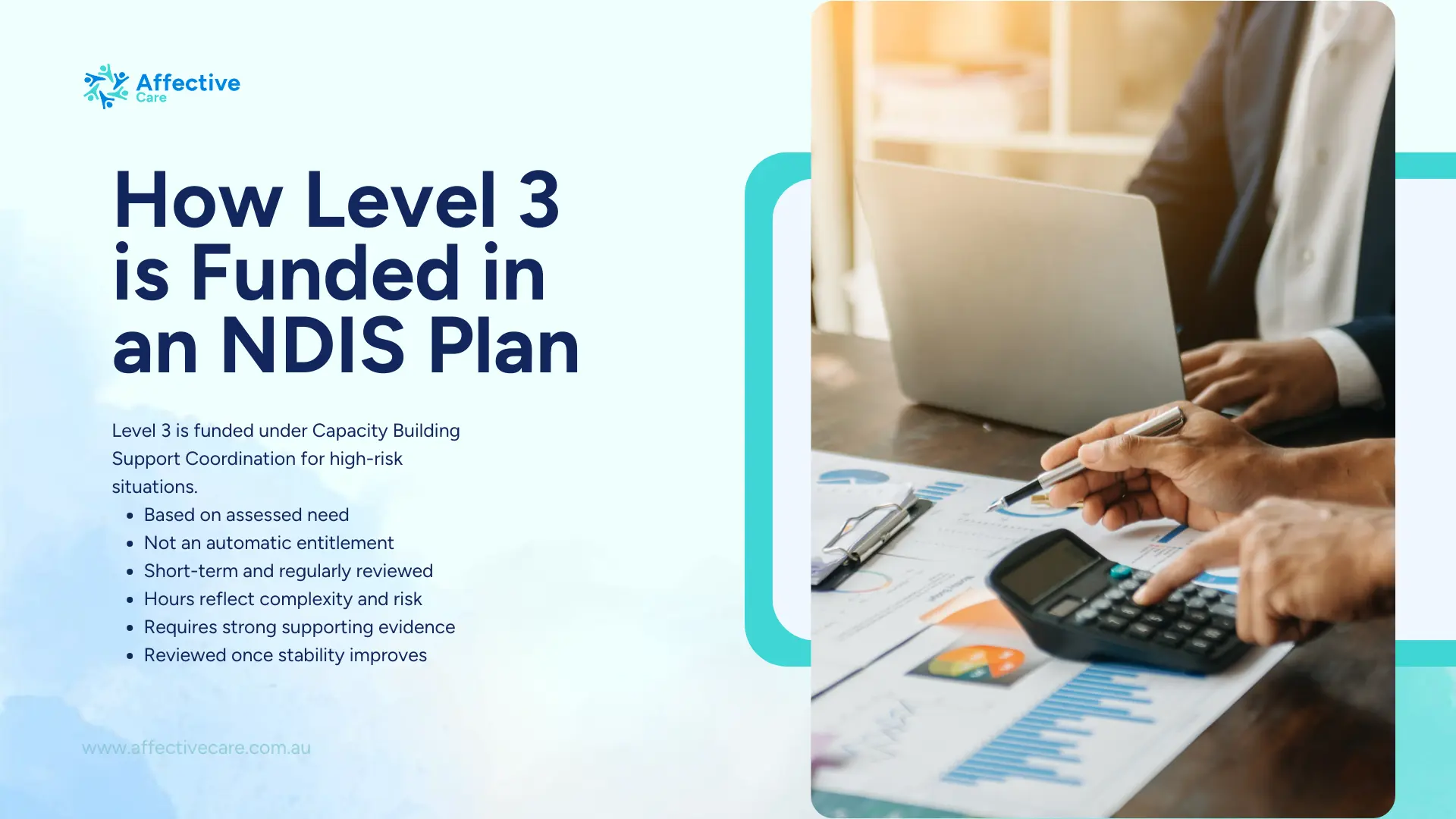 How level 3 is funded in an NDIS plan