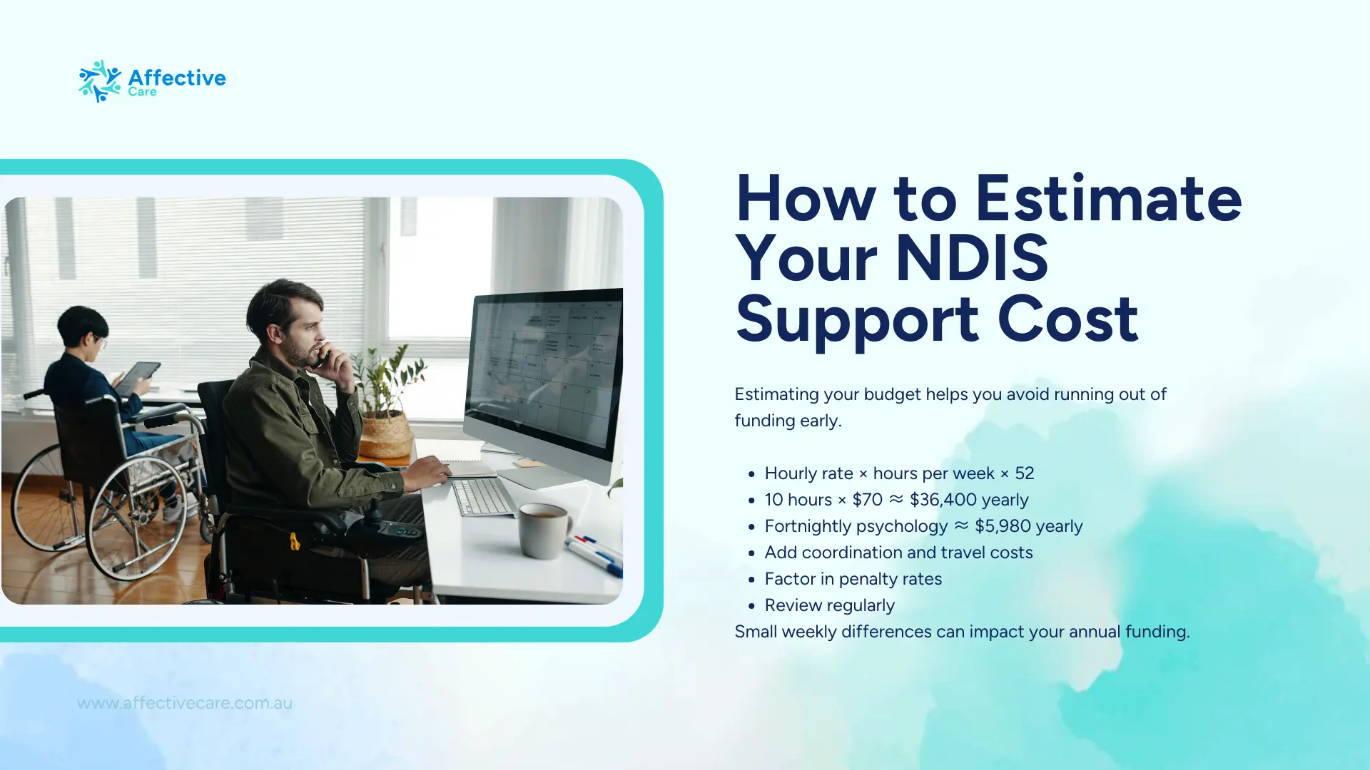 How to estimate NDIS Support Cost