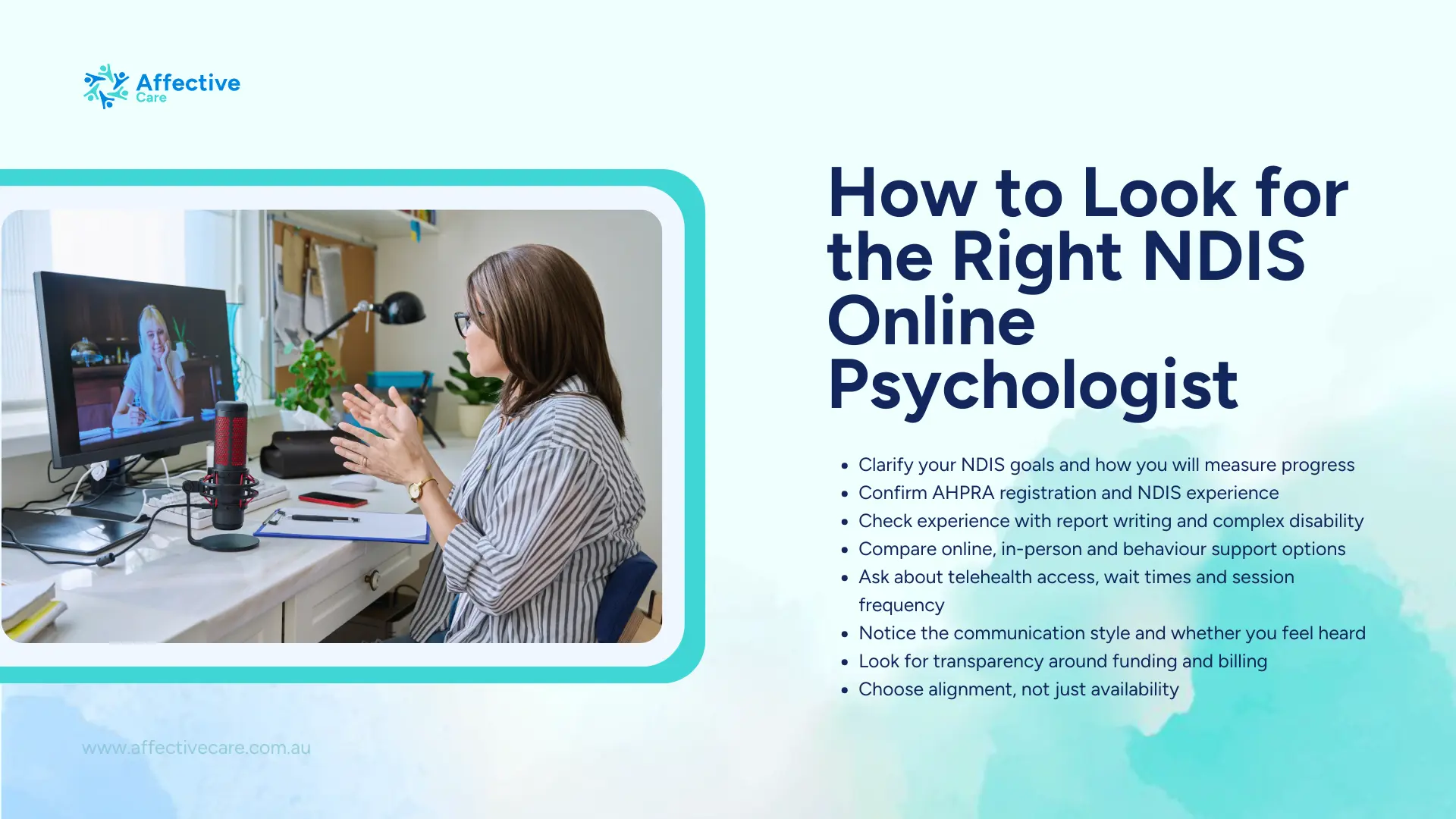 How to look for the right NDIS Online psychologist