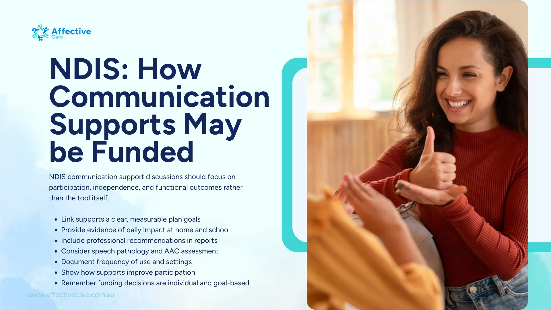 NDIS, how communication supports may be funded